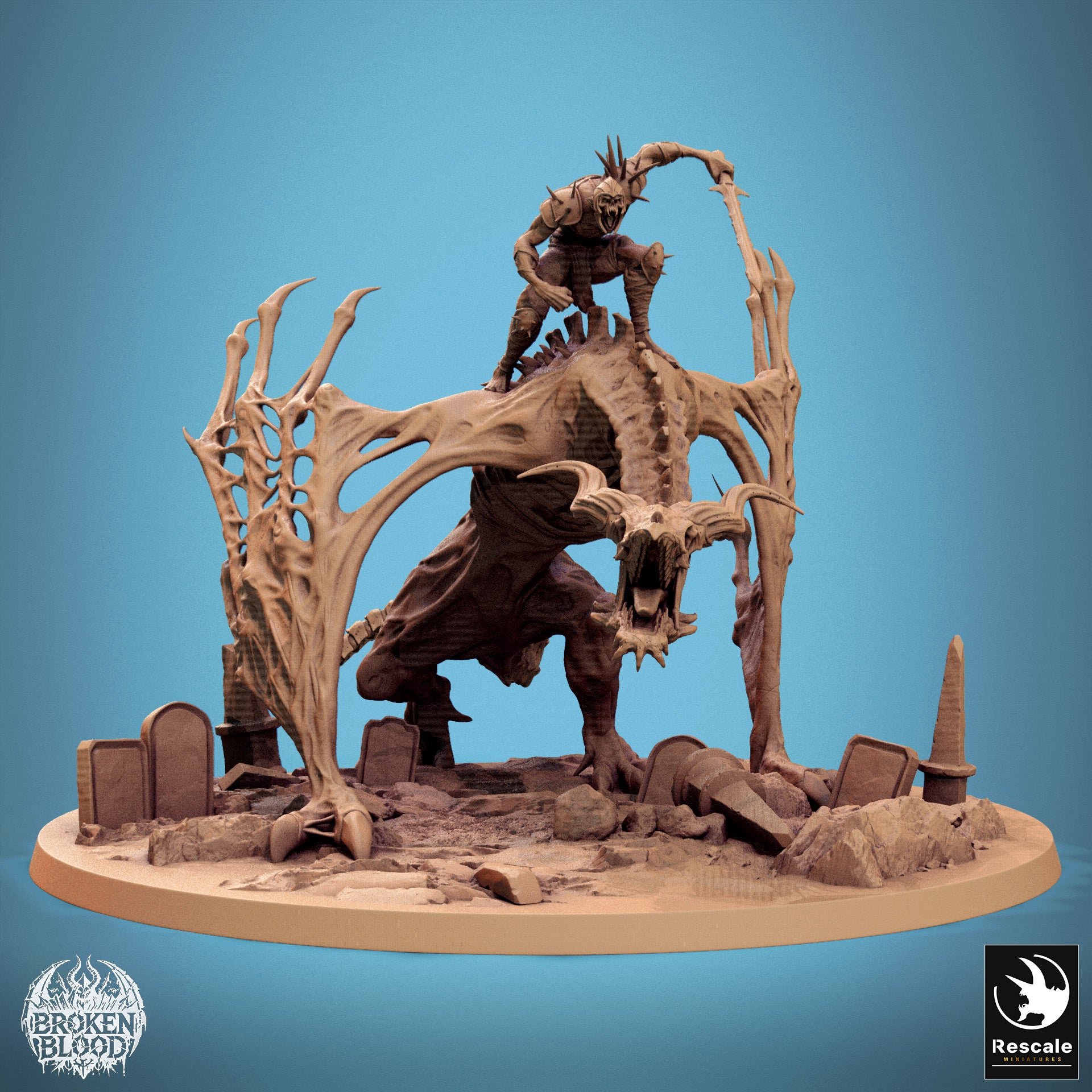 Bann Wyvern - aus der Reihe Broken Blood von Rescale Miniatures
