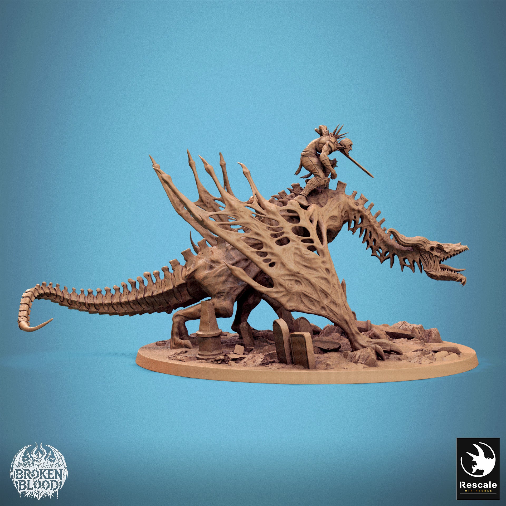 Bann Wyvern - aus der Reihe Broken Blood von Rescale Miniatures