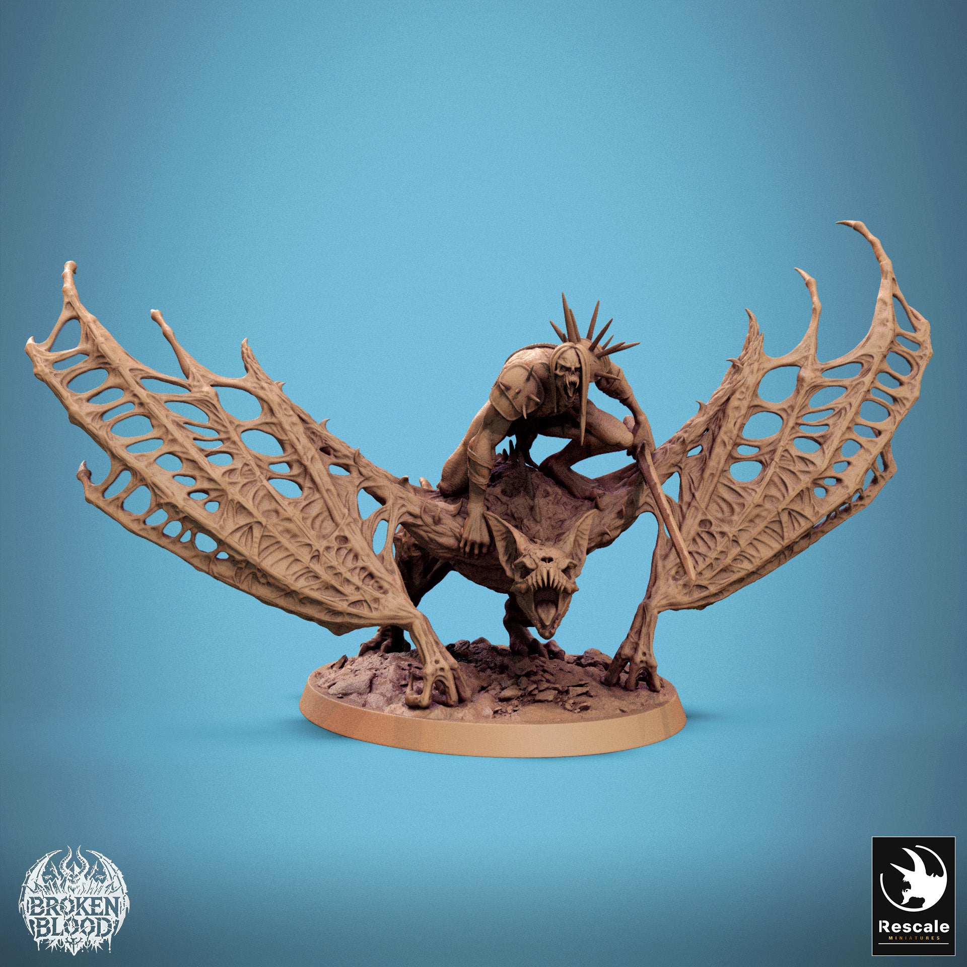 Dabeath Bat - aus der Reihe Broken Blood von Rescale Miniatures