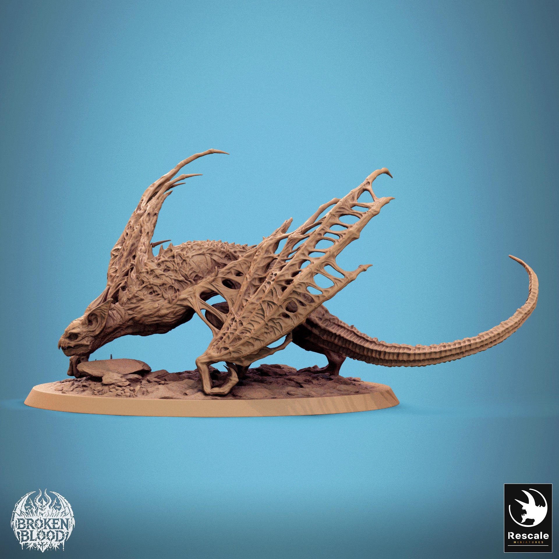 Dabeath Bat - aus der Reihe Broken Blood von Rescale Miniatures