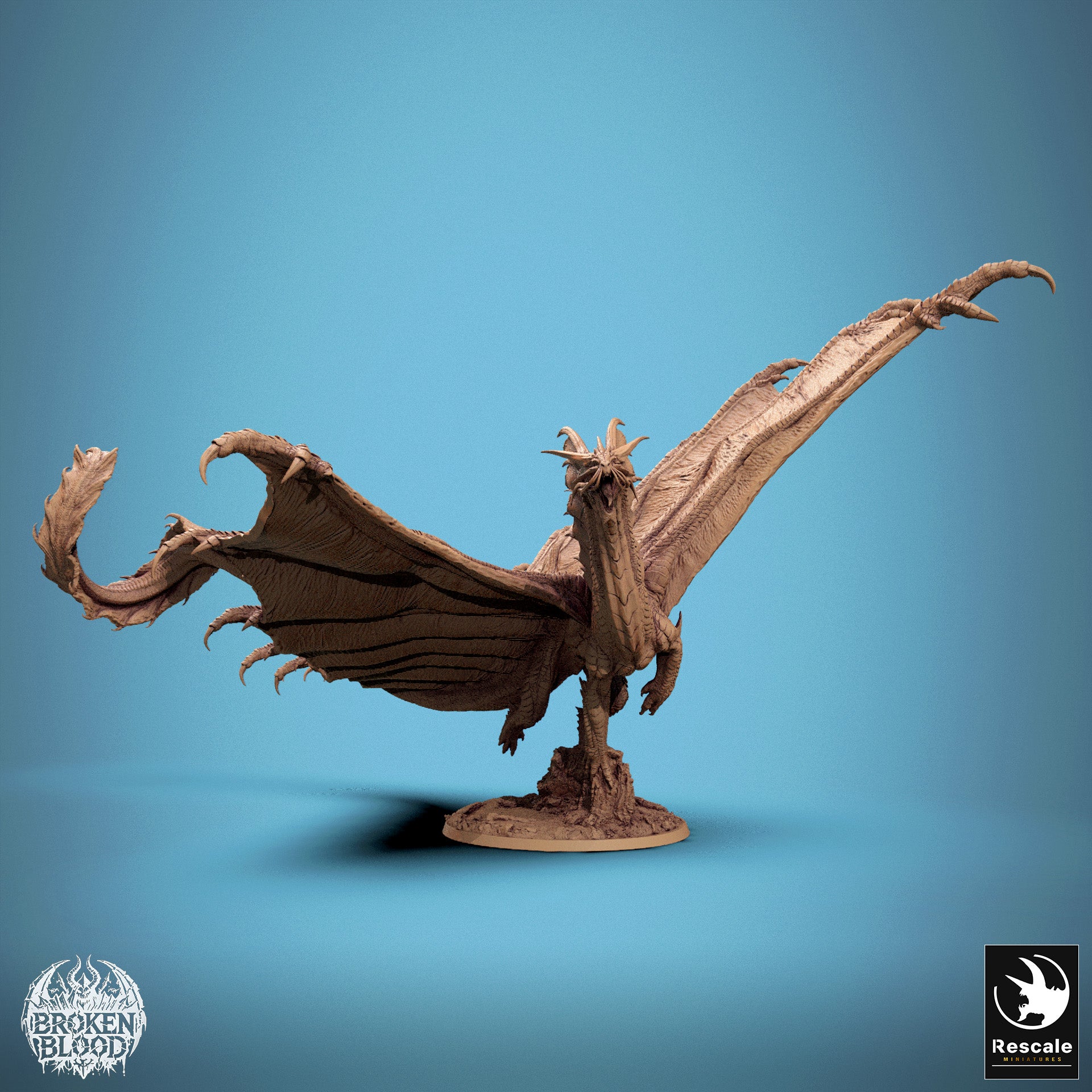 Gold Dragon Legendary - aus der Reihe Broken Blood von Rescale Miniatures