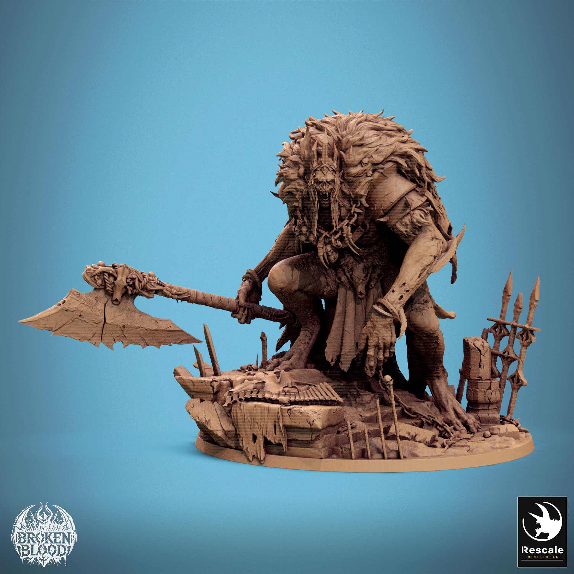 Undead King - aus der Reihe Broken Blood von Rescale Miniatures