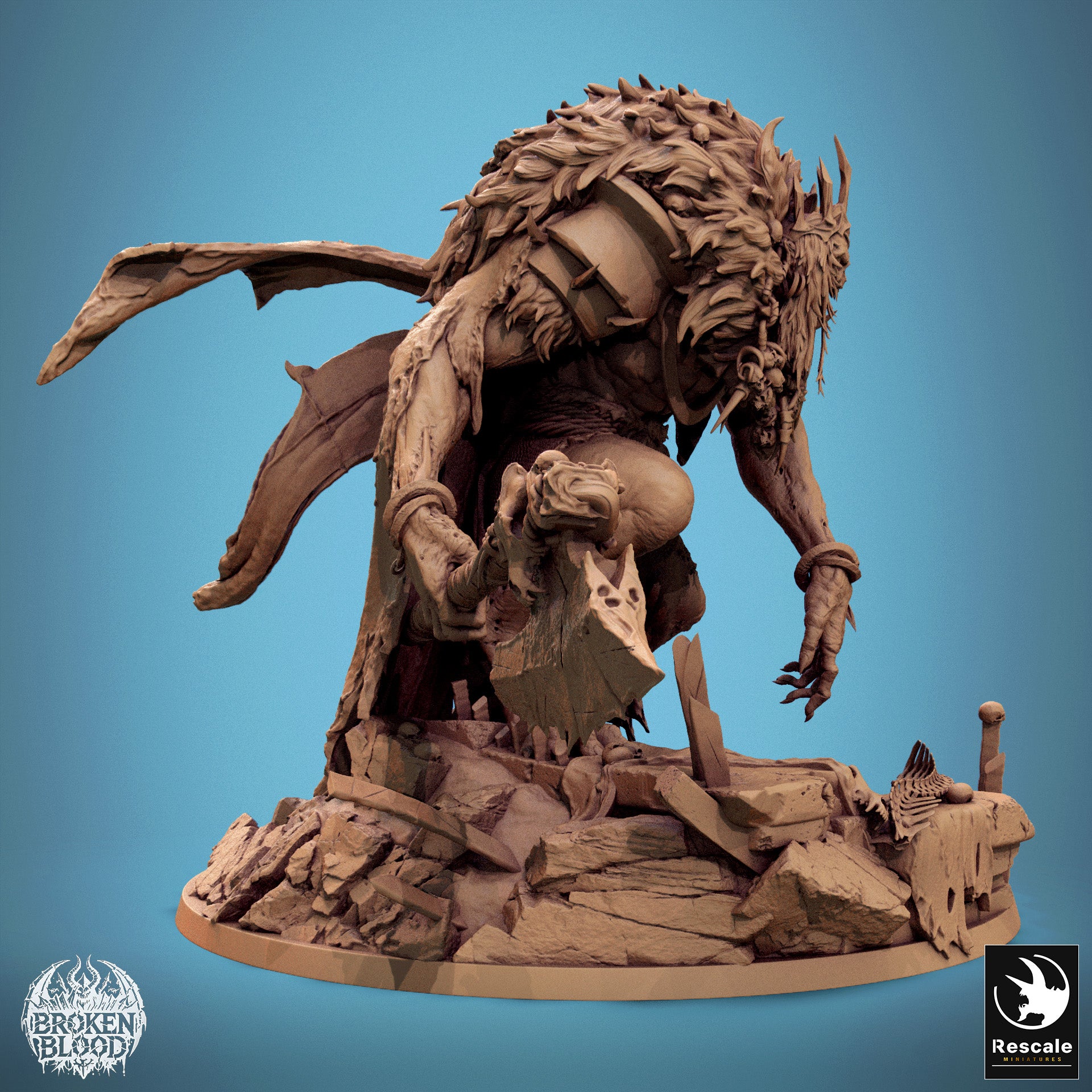 Undead King - aus der Reihe Broken Blood von Rescale Miniatures