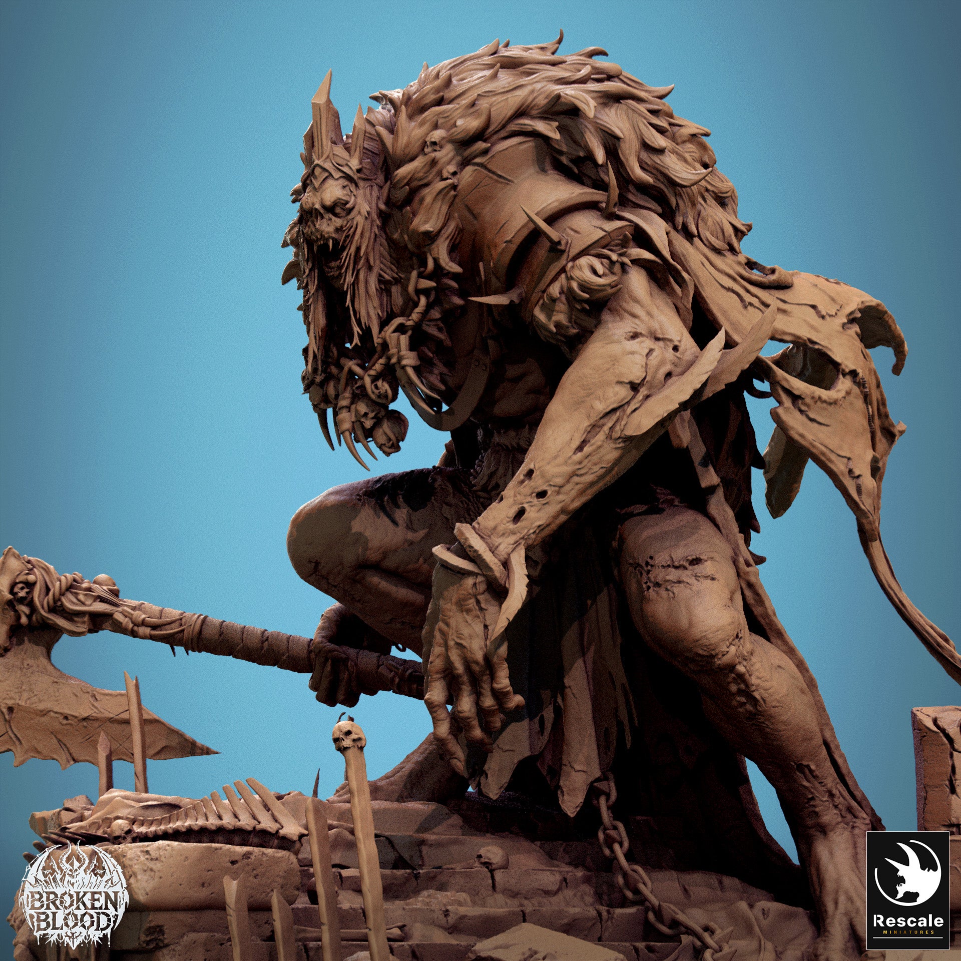 Undead King - aus der Reihe Broken Blood von Rescale Miniatures