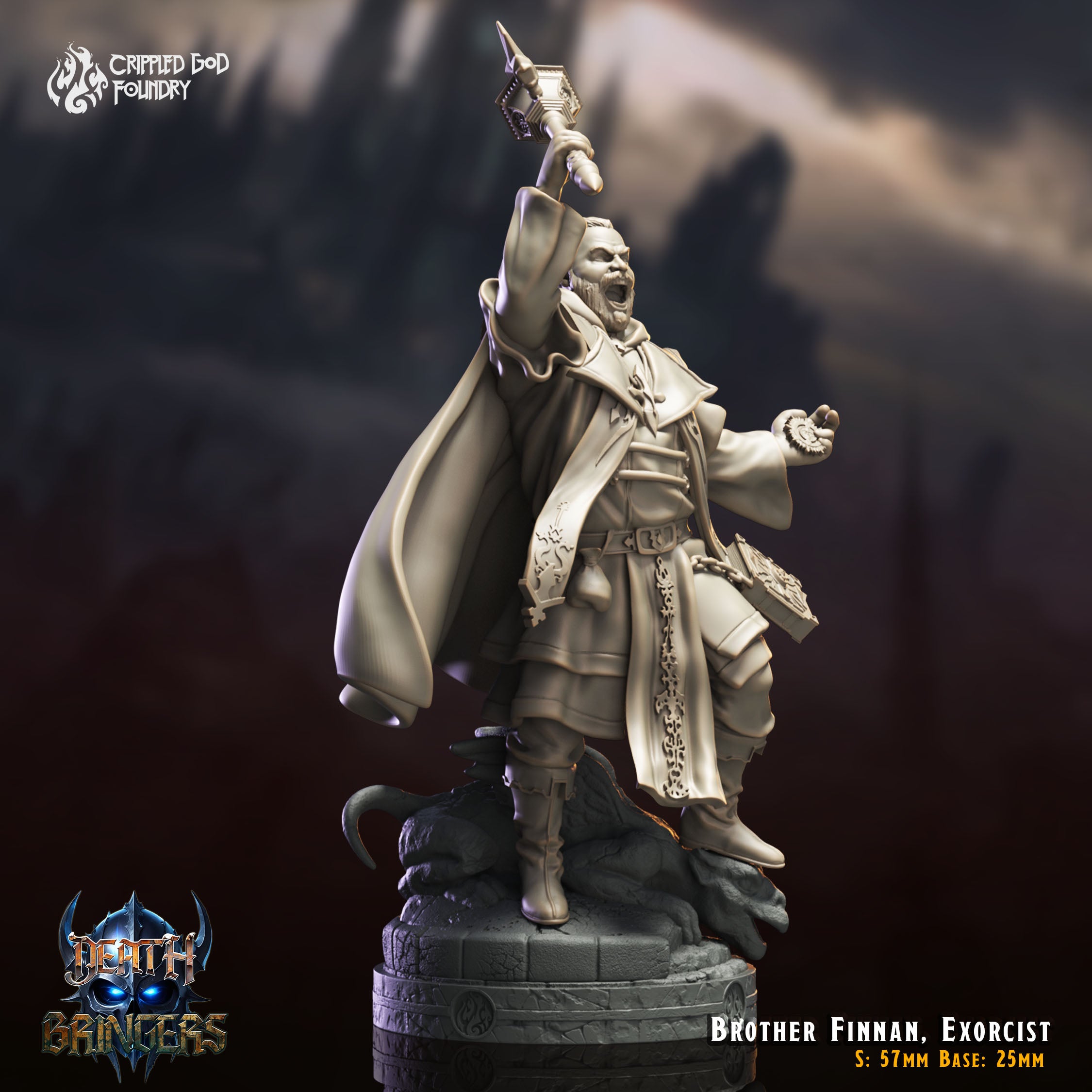 Brother Finnan - Exorcist aus der Reihe Death Bringers von Crippled God Foundry