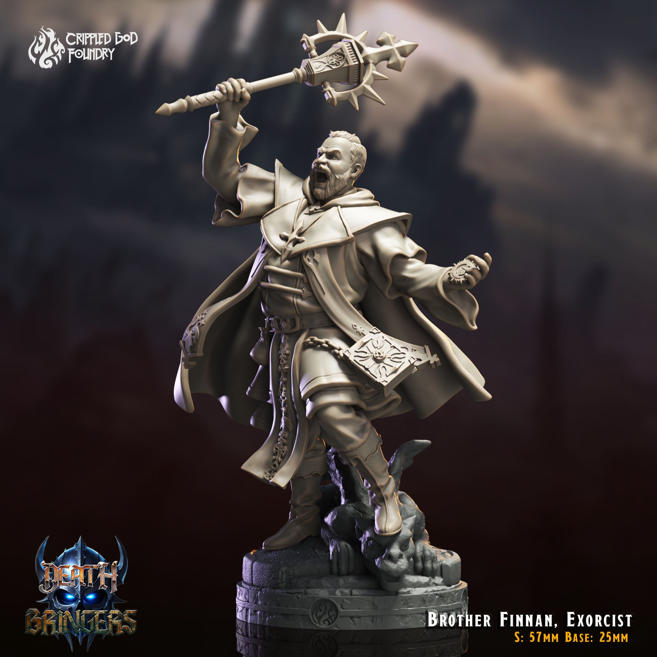Brother Finnan - Exorcist aus der Reihe Death Bringers von Crippled God Foundry