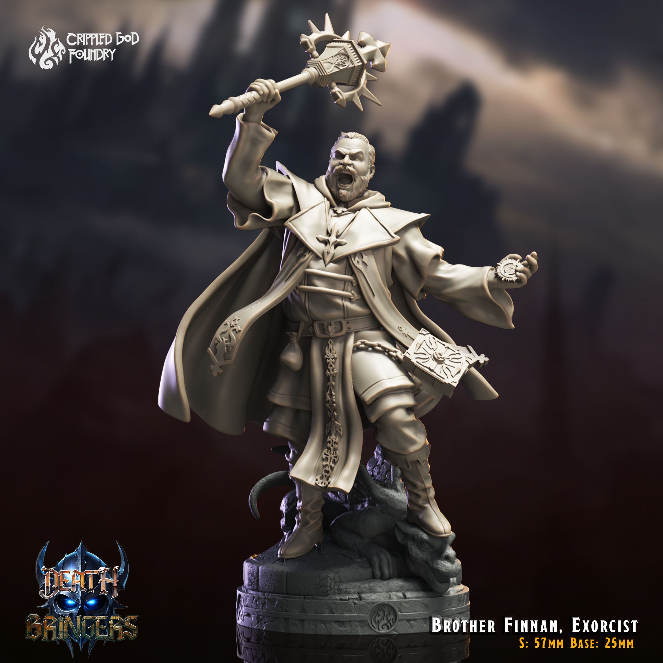 Brother Finnan - Exorcist aus der Reihe Death Bringers von Crippled God Foundry