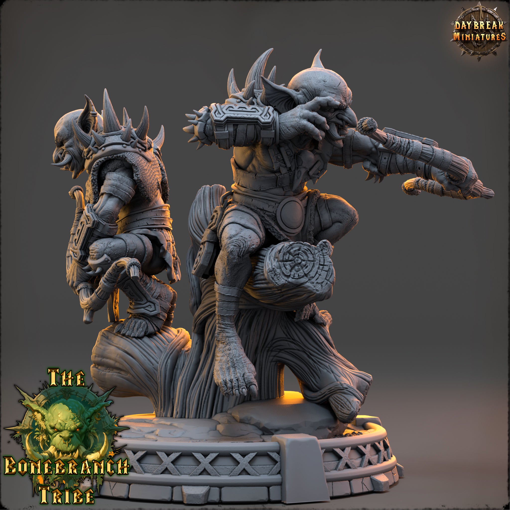 Goblin - aus der Reihe The Bonebranch Tribe von Daybreak Miniatures