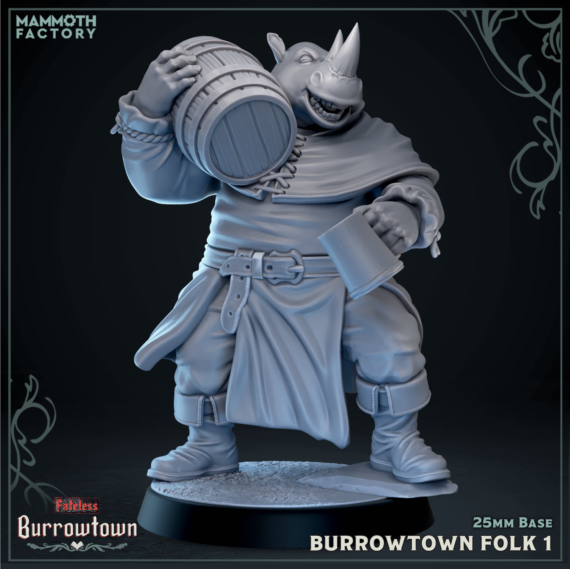 Burrowtown Folk - Fateless - Burrowtown - Mammoth Factory