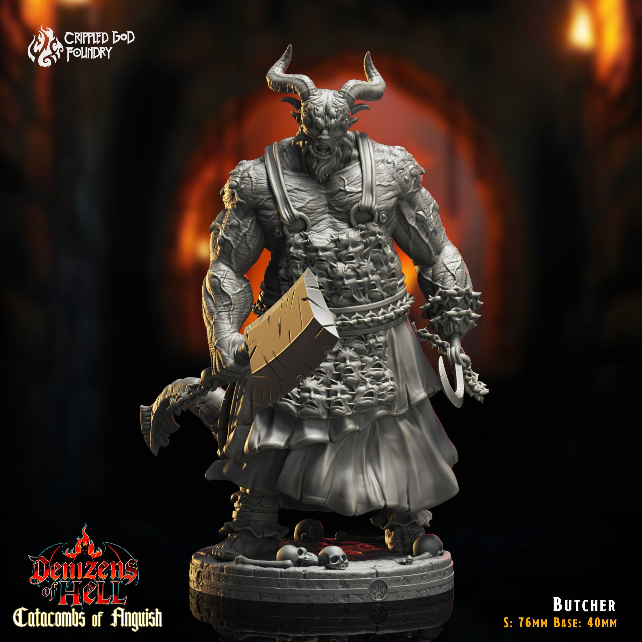 Butcher - aus der Reihe Catacombs of Anquish von Crippled God Foundry