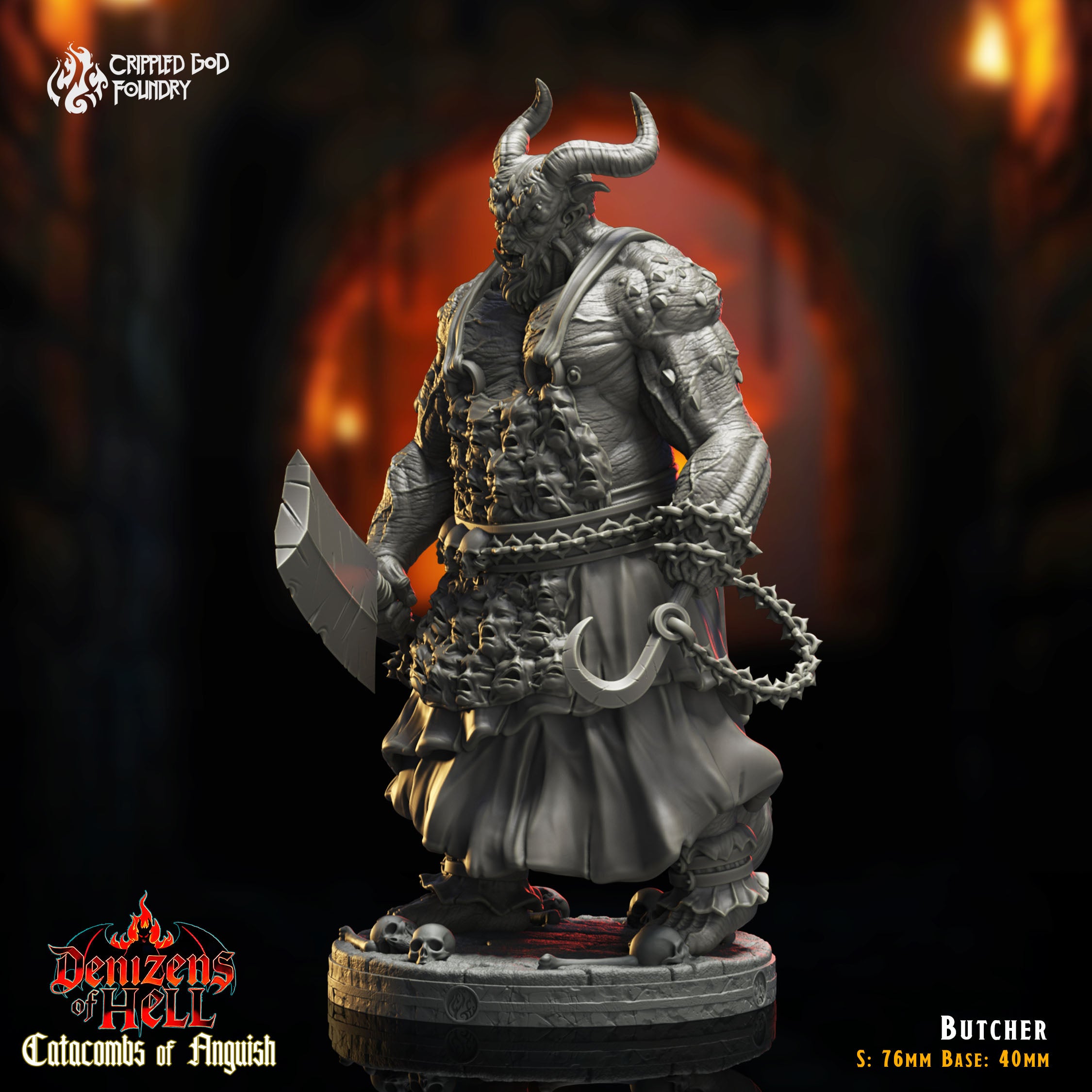 Butcher - aus der Reihe Catacombs of Anquish von Crippled God Foundry