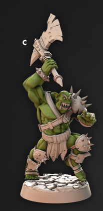 Body Choppers - Iron Skull Orcs - Cast n Play