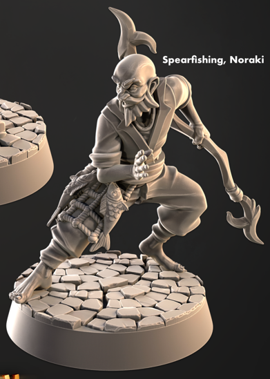Fishers from Mennesker City - Townsfolk 2 - Cast n Play