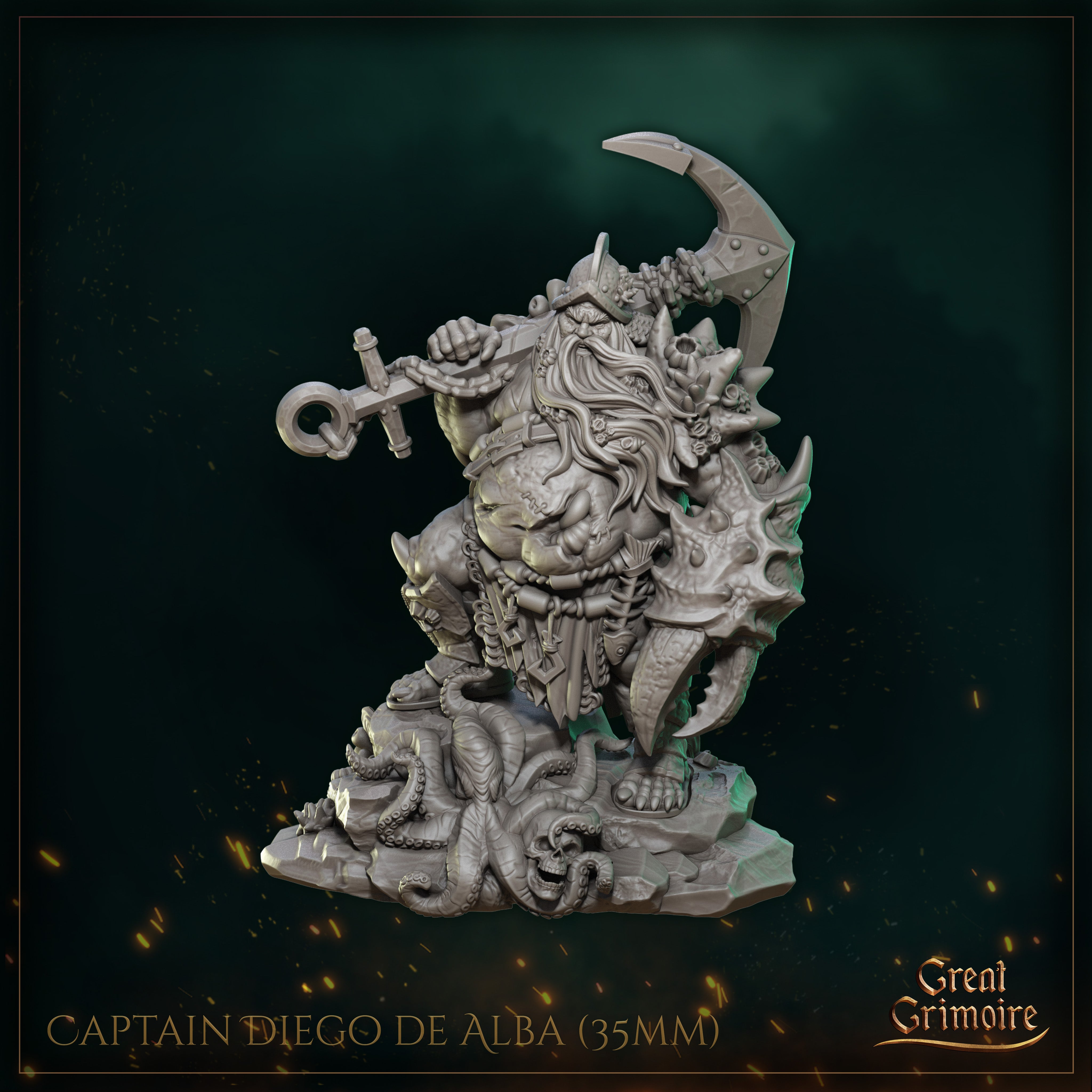 Captain Diego de Alba - aus der Reihe Abyss Devourer von Great Grimoire