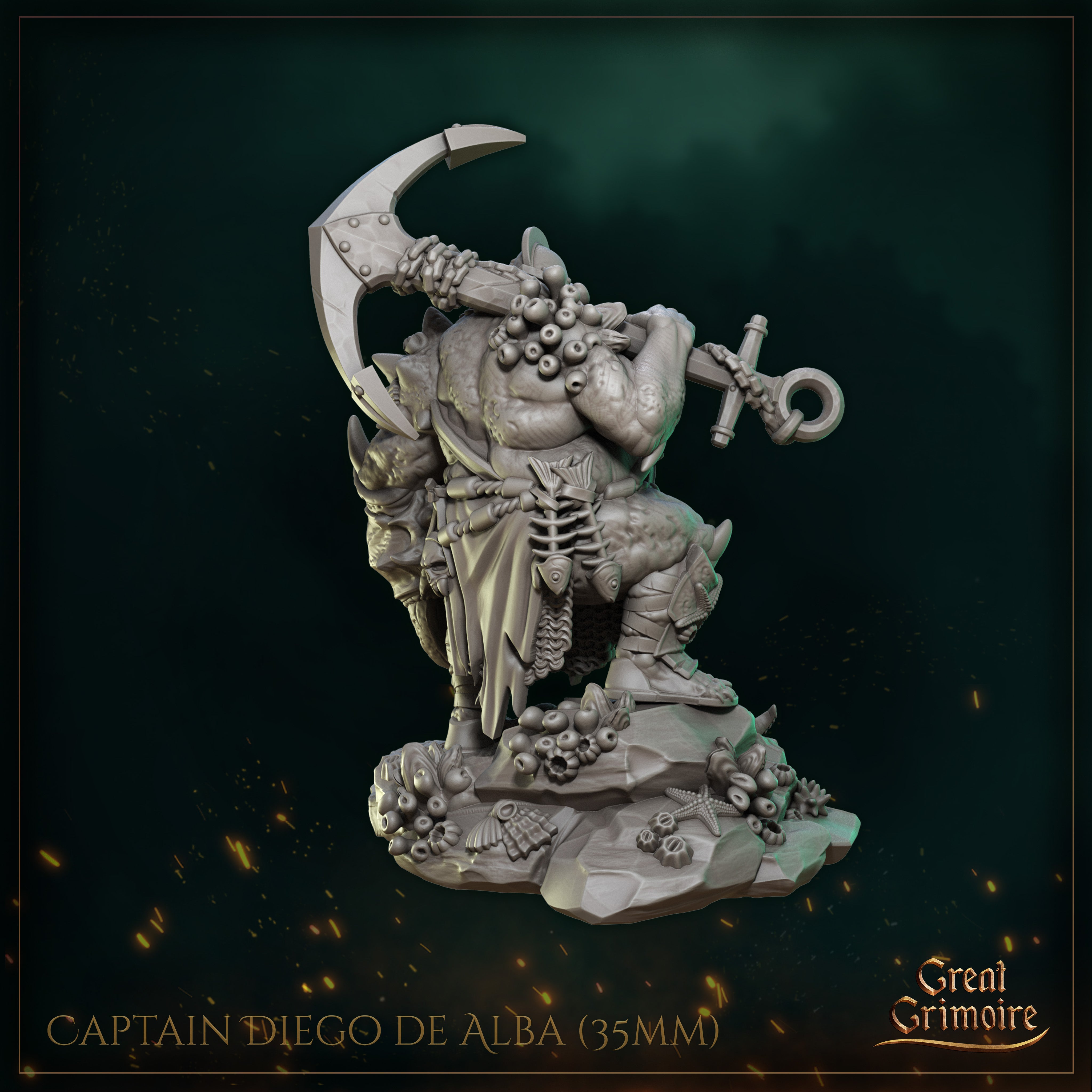 Captain Diego de Alba - aus der Reihe Abyss Devourer von Great Grimoire