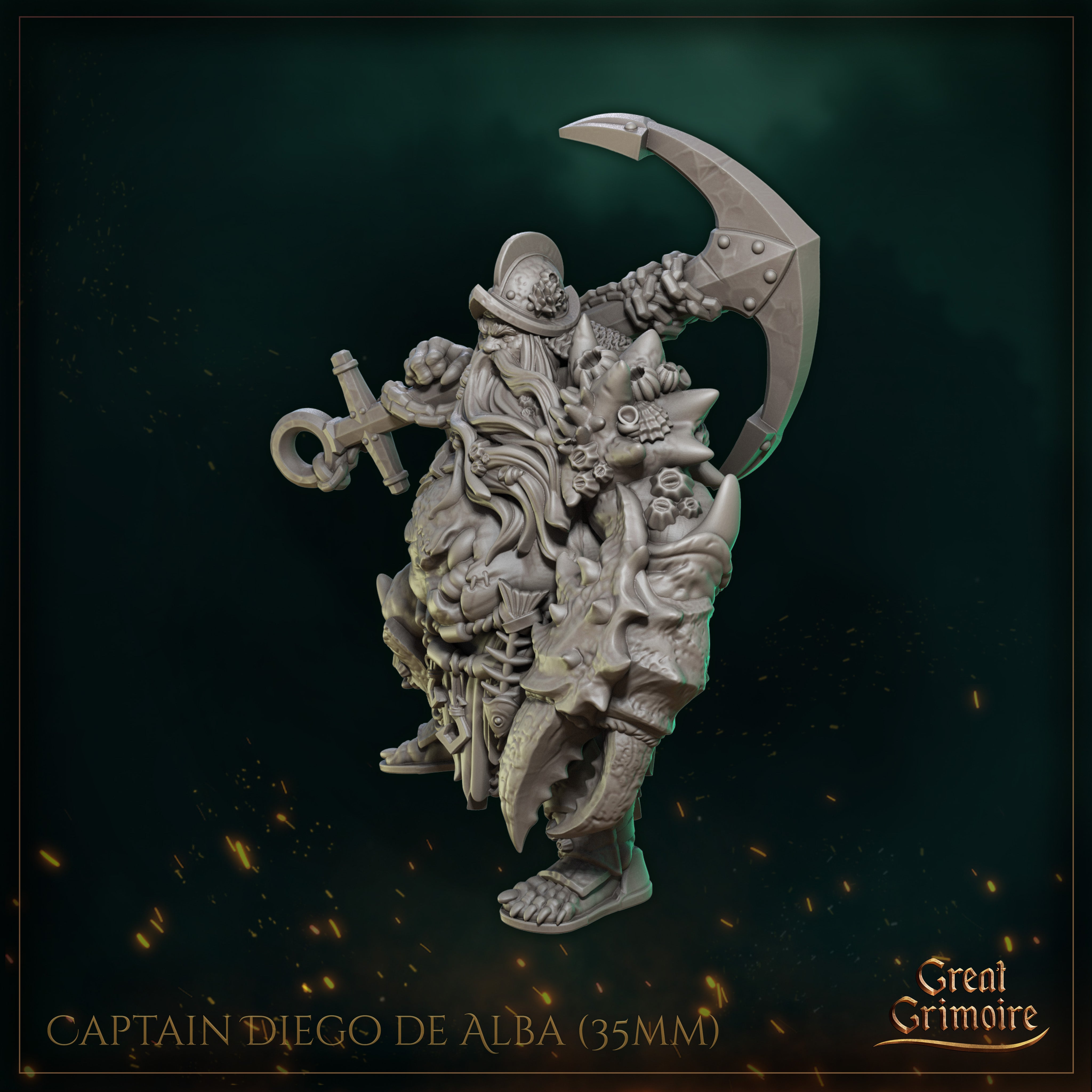 Captain Diego de Alba - aus der Reihe Abyss Devourer von Great Grimoire
