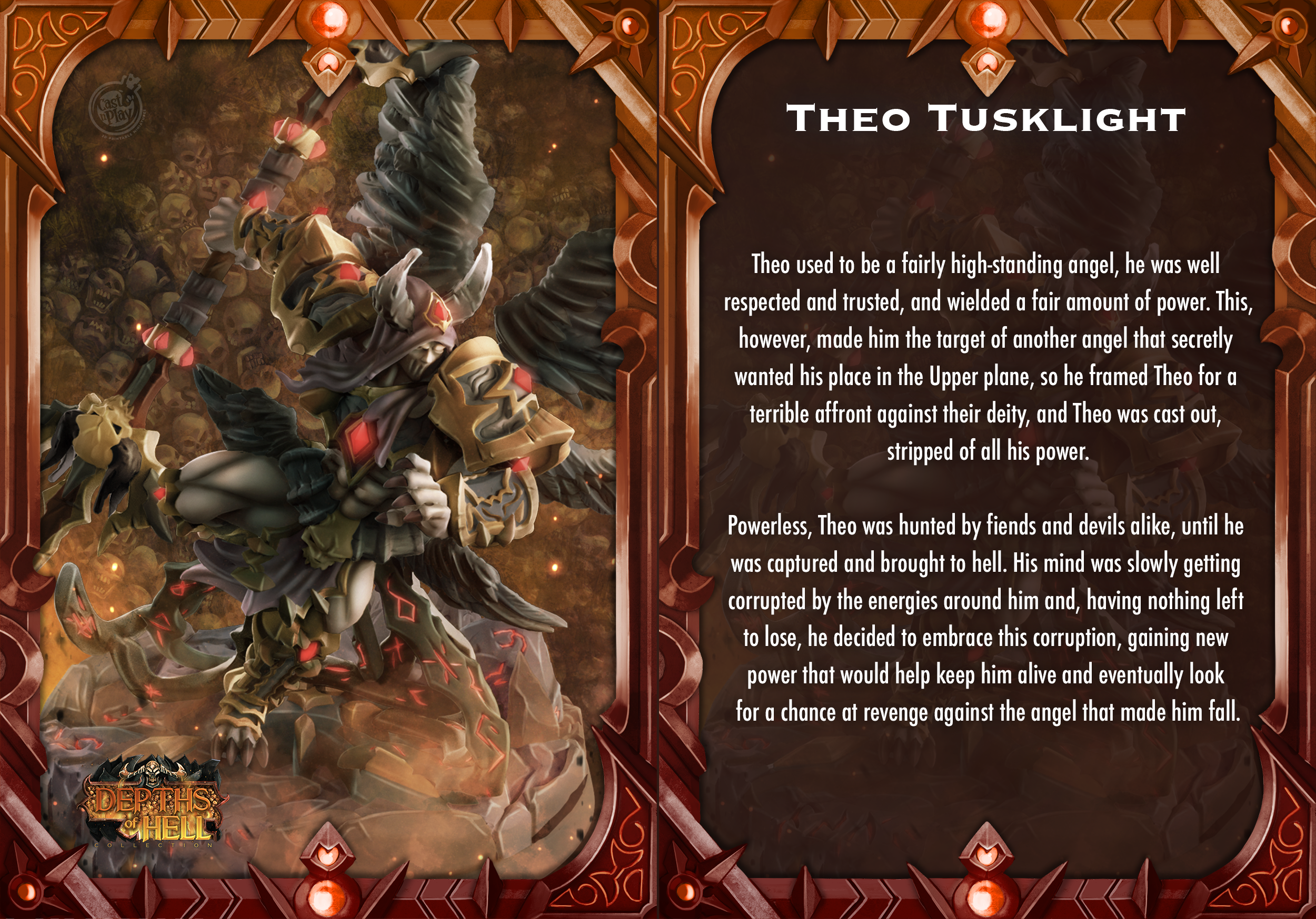 Theo Tusklight - Depths of Hell - Cast n Play
