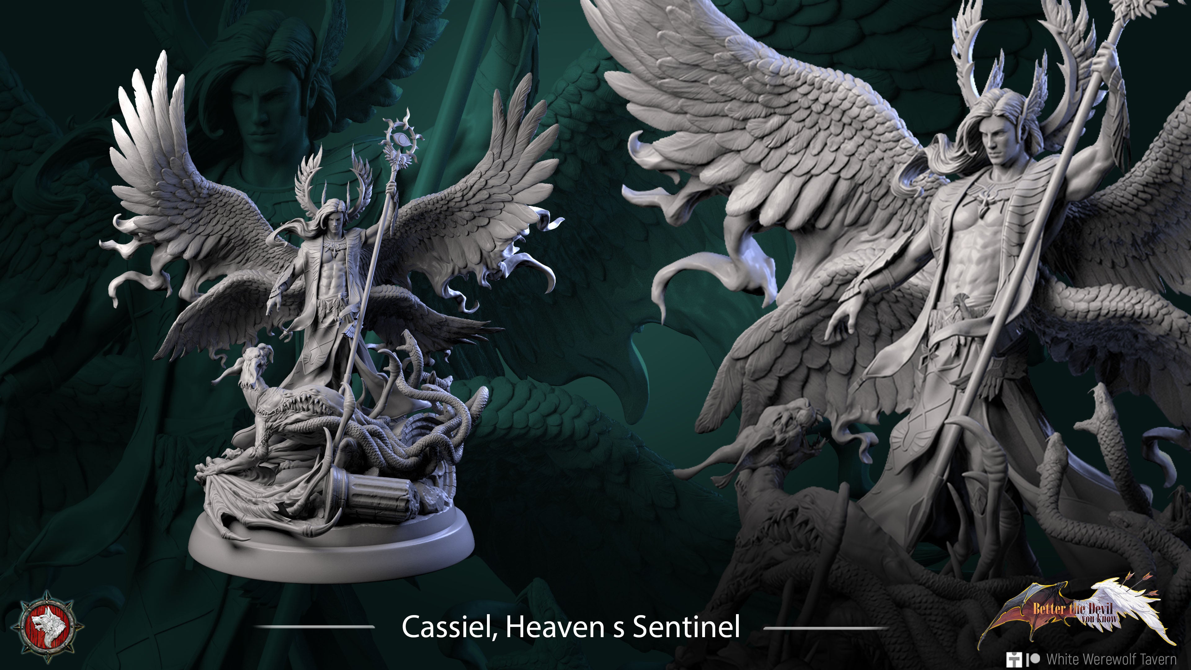 Cassiel Heaven´s Sentinel - aus der Reihe Better the Devil you know von White Werewolf Tavern