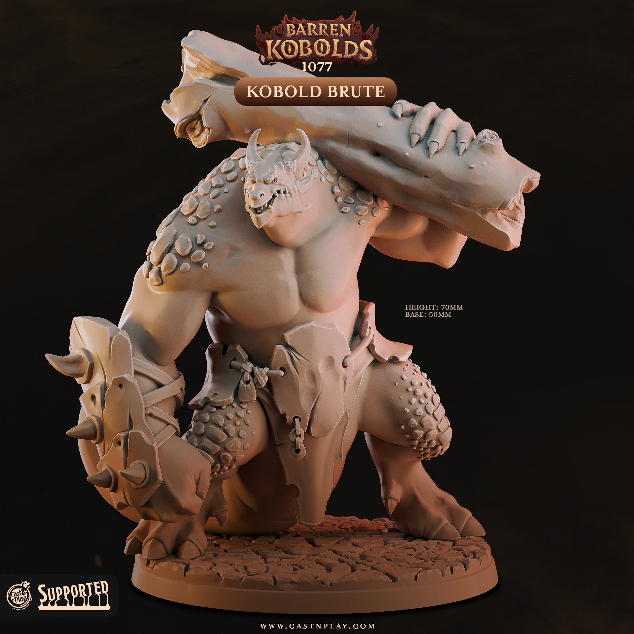 Kobold Brute - Barren Kobolds - Cast n Play