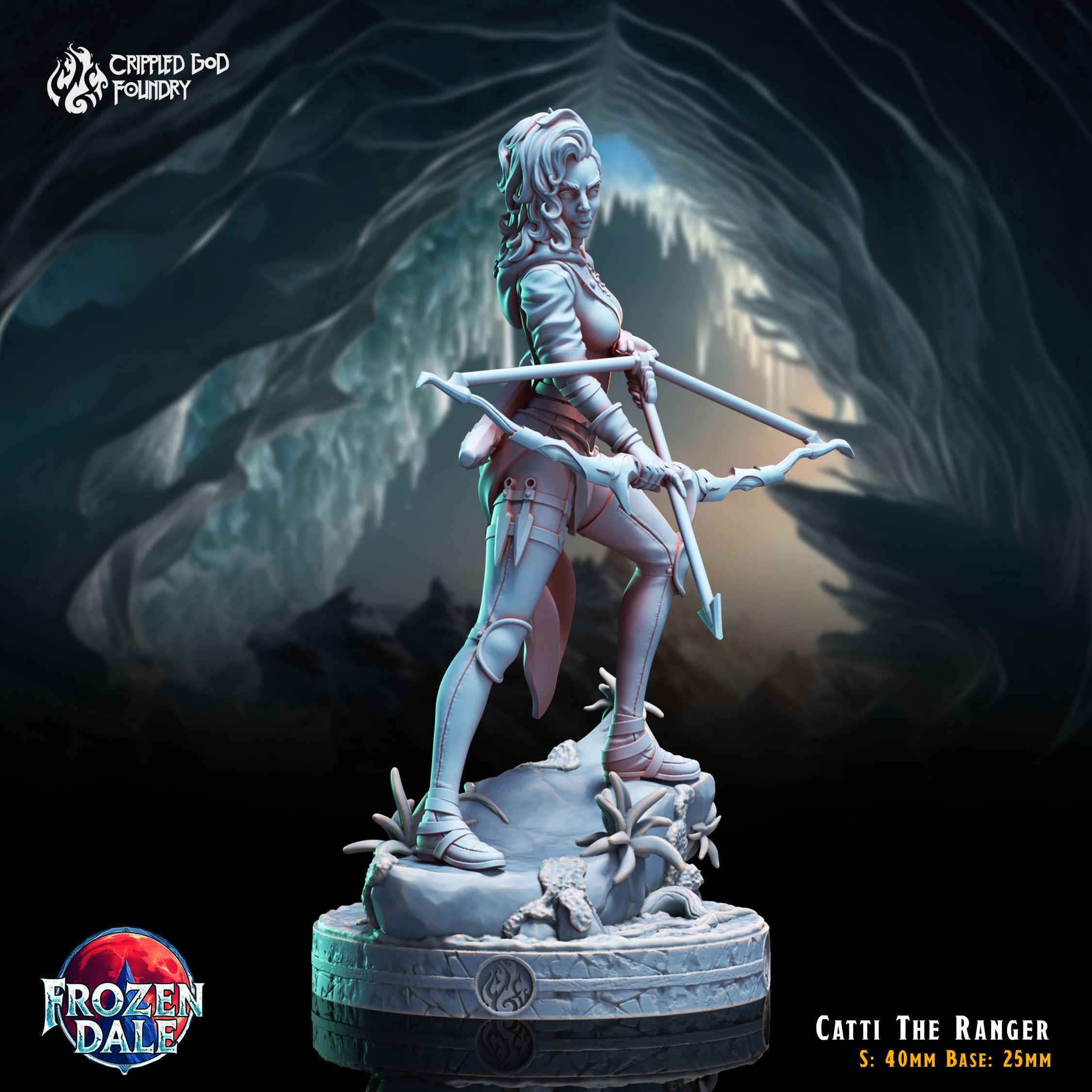 Catti the Ranger - from the Frozen Dale series by Crippled God Foundry
