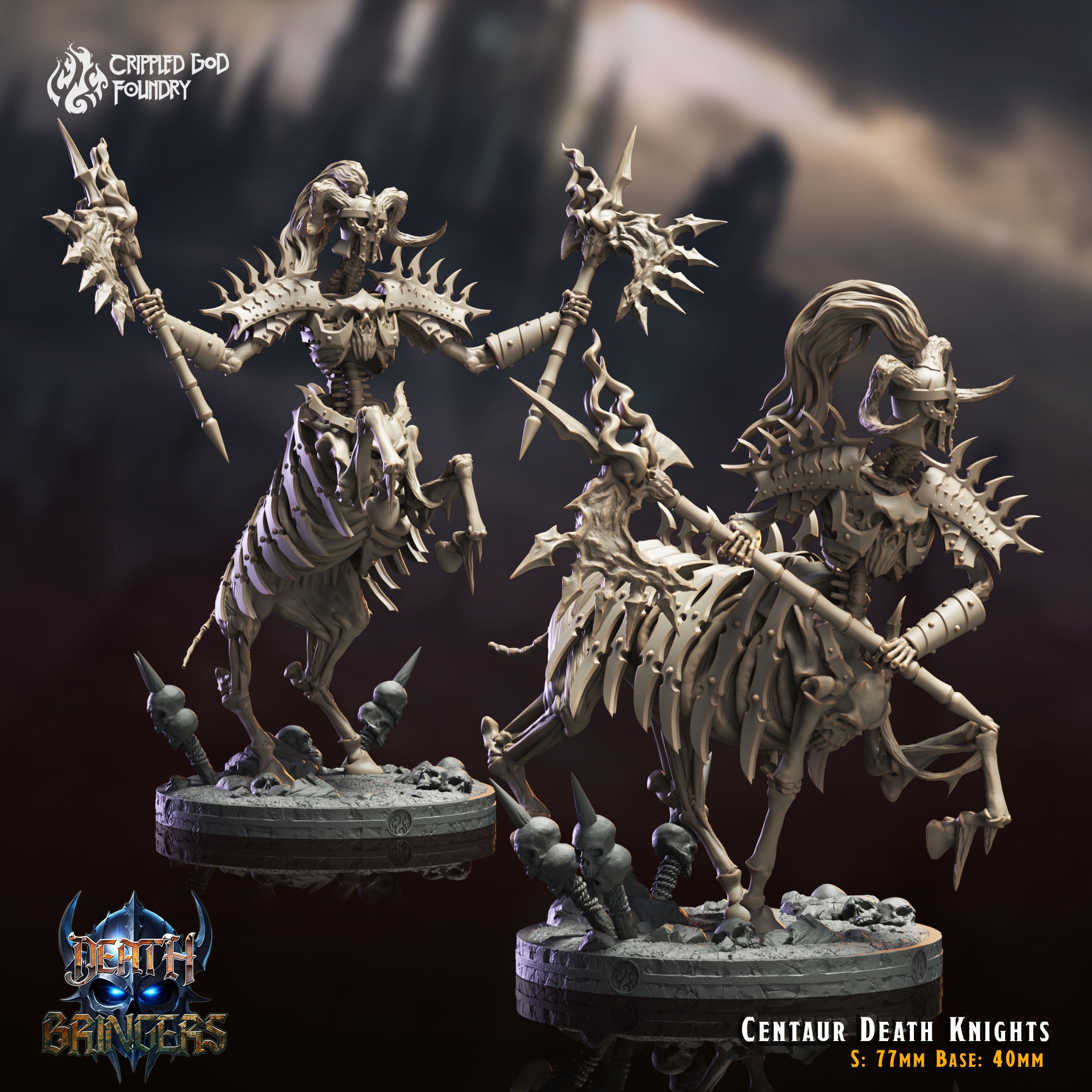 Centaur Death Knights - Exorcist aus der Reihe Death Bringers von Crippled God Foundry