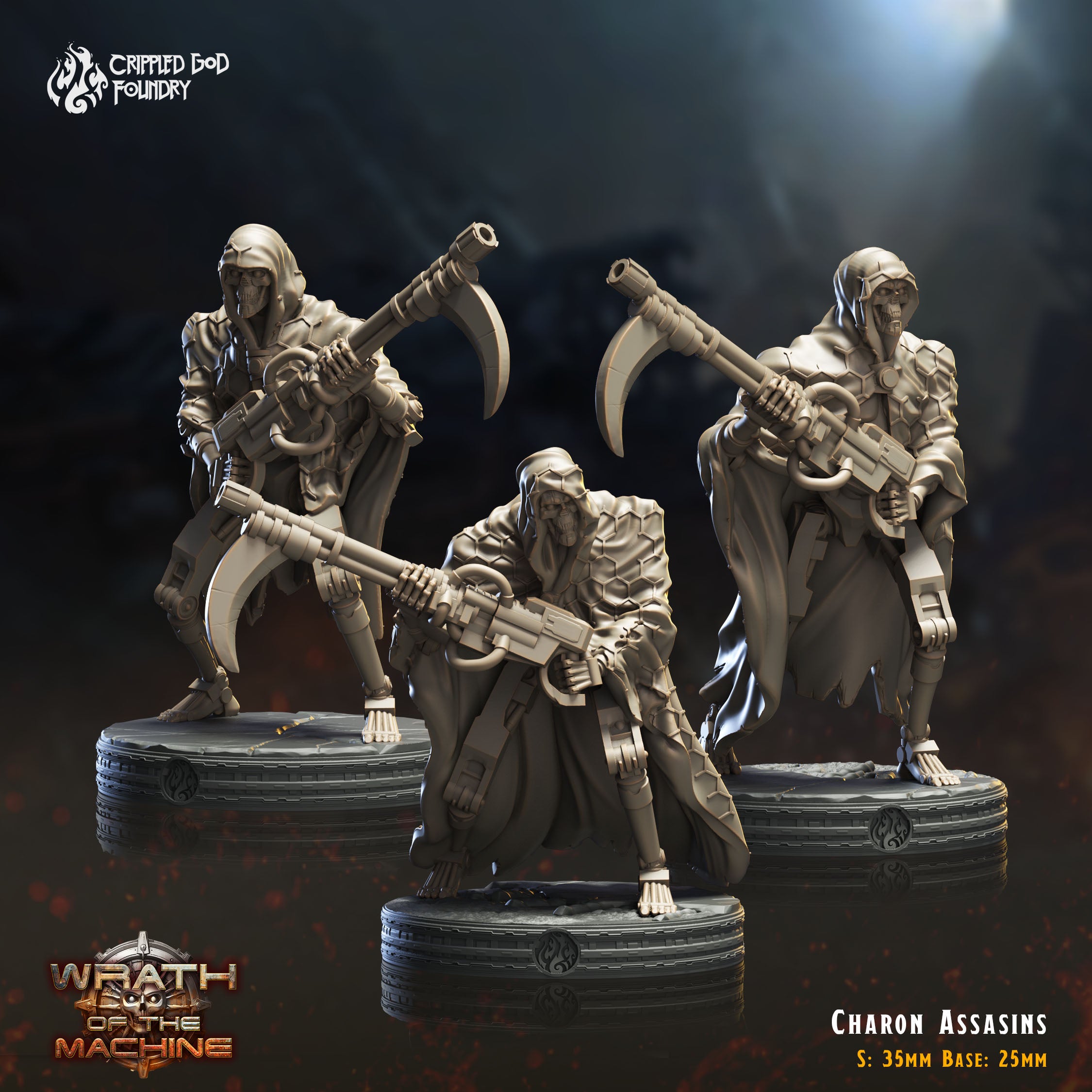 Charon Assasins - aus der Reihe Wrath of the Machine von Crippled God Foundry