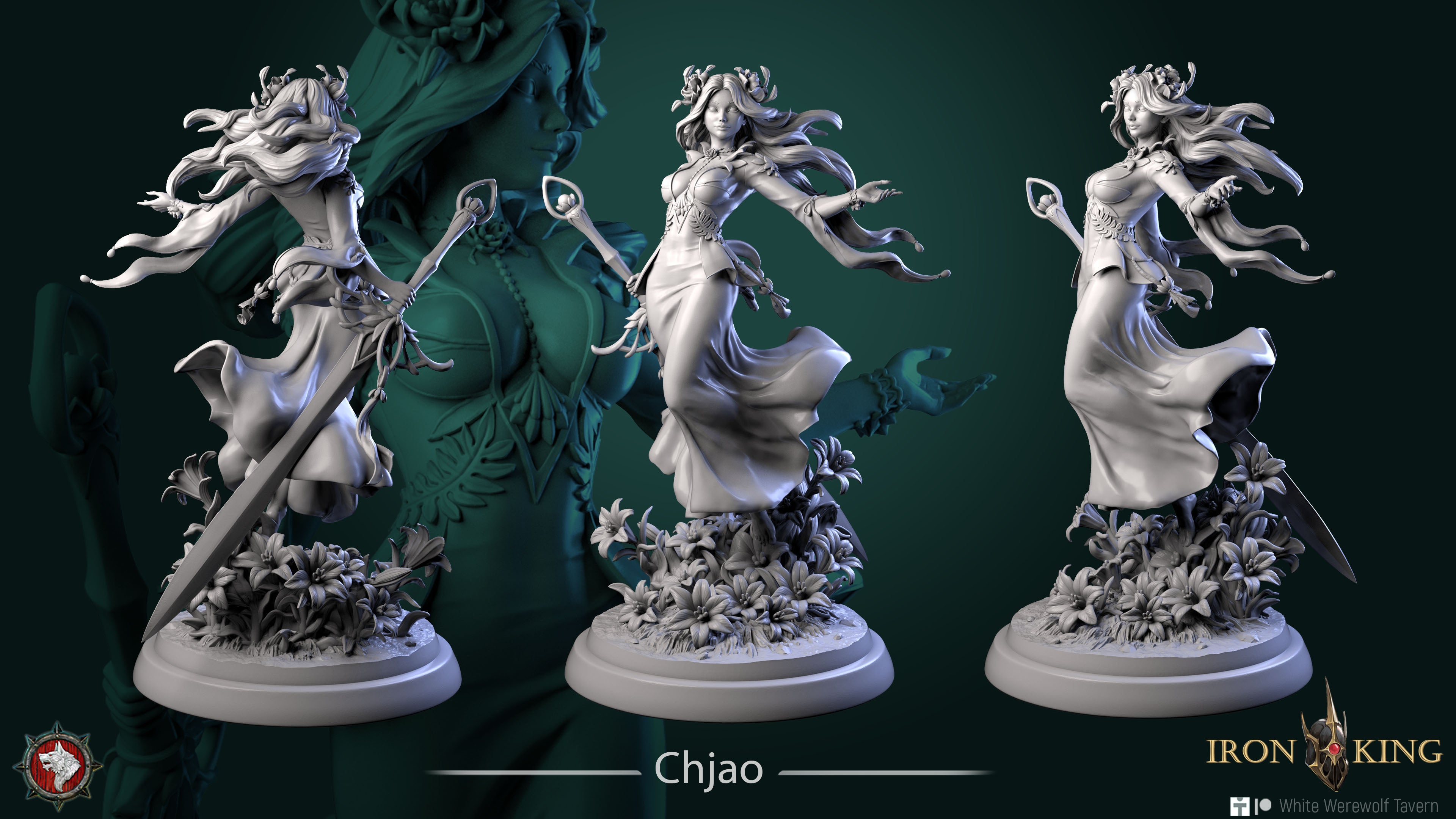 Chjao - from the Iron King series by White Werewolf Tavern