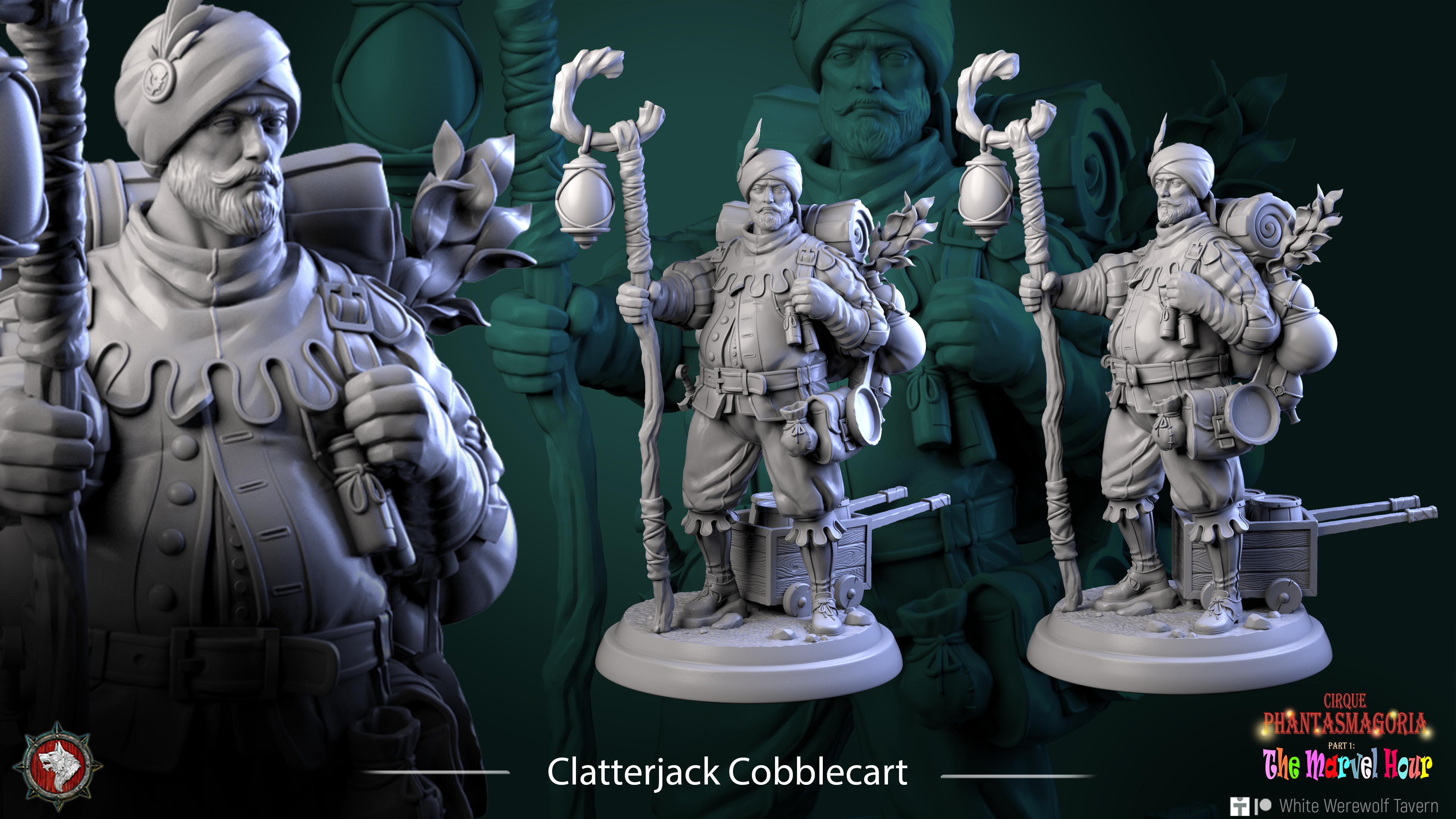 Clatterjack Cobblecart - aus der Reihe Cirque Phantasmagoria 1 von White Werewolf Tavern