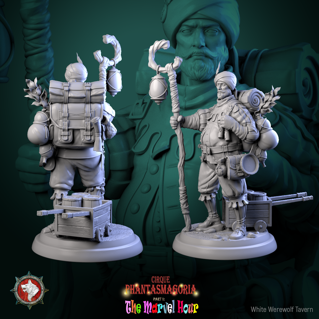 Clatterjack Cobblecart - aus der Reihe Cirque Phantasmagoria 1 von White Werewolf Tavern