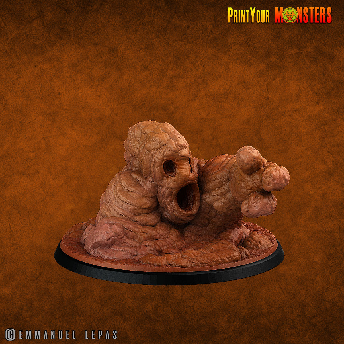 Clay Golem - aus der Reihe Golems von Print Your Monsters