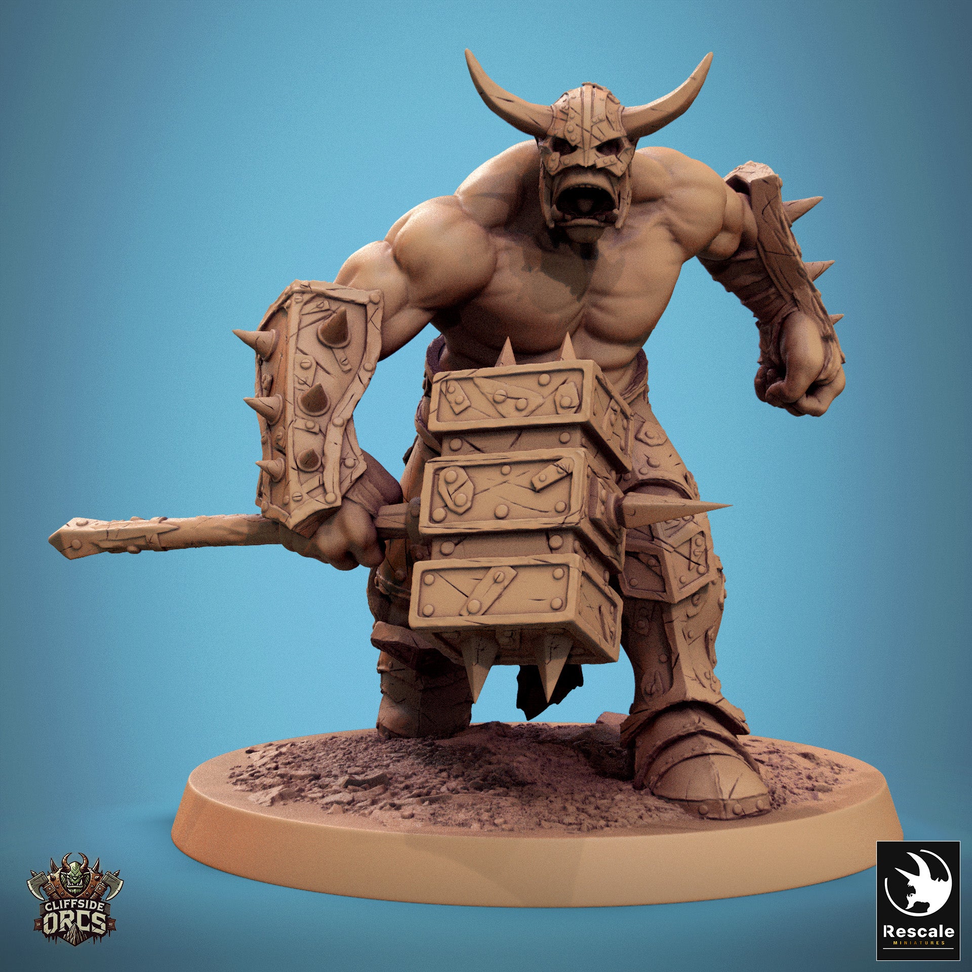 Brutal Orc - aus der Reihe Cliffside Orcs von Rescale Miniatures
