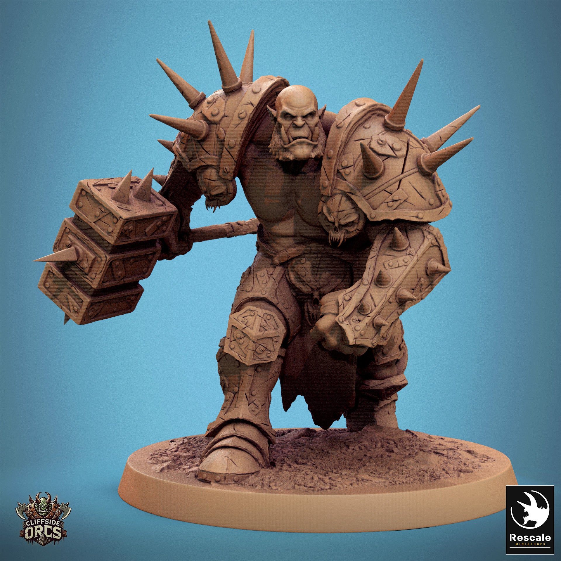 Brutal Orc - aus der Reihe Cliffside Orcs von Rescale Miniatures