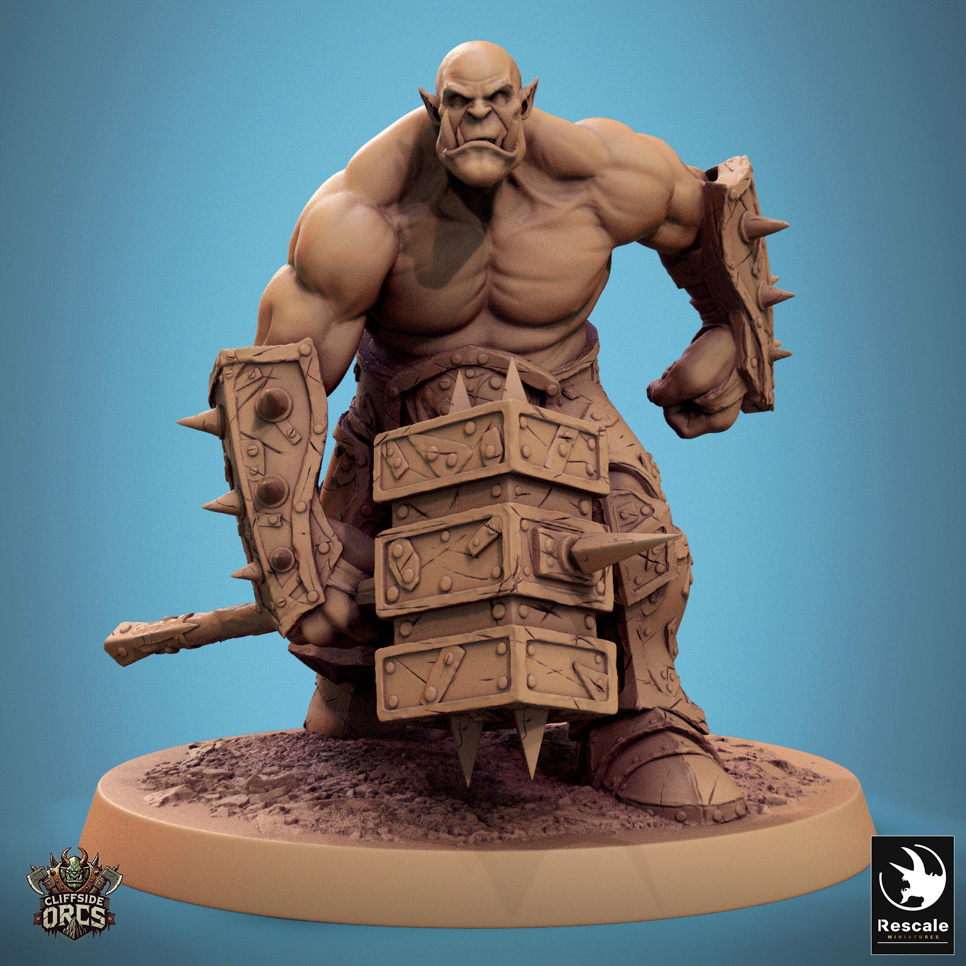 Brutal Orc - aus der Reihe Cliffside Orcs von Rescale Miniatures