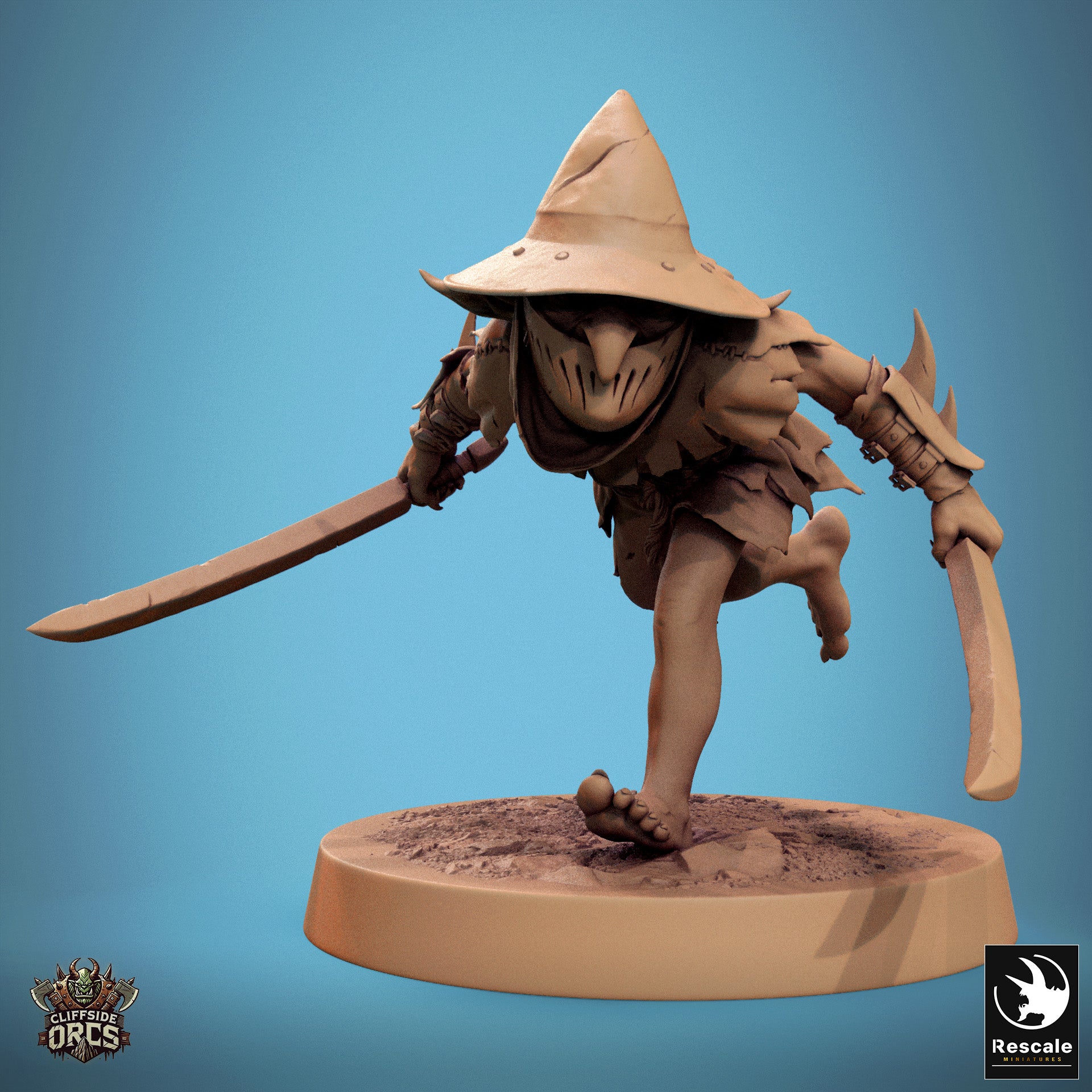 Goblin - aus der Reihe Cliffside Orcs von Rescale Miniatures