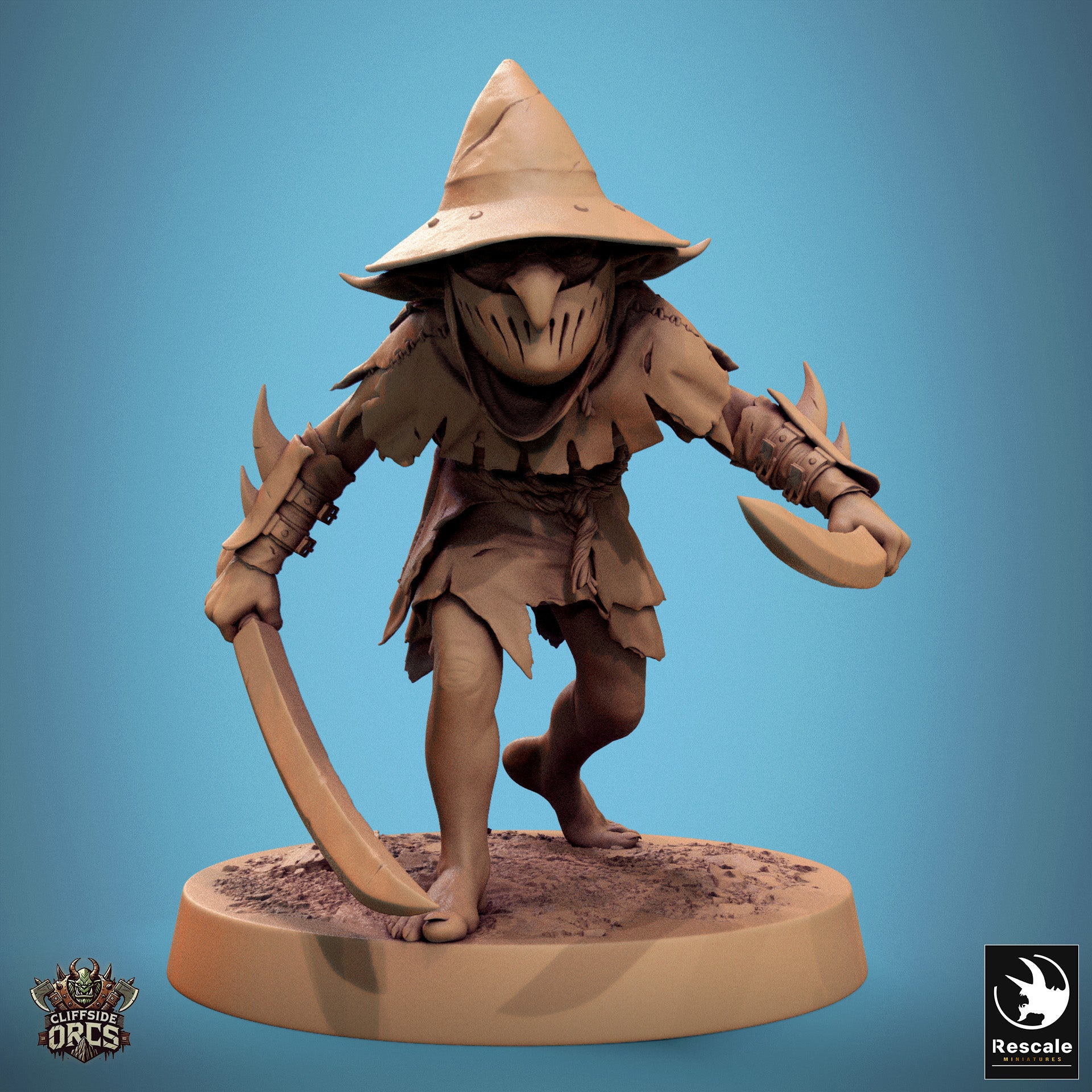 Goblin - aus der Reihe Cliffside Orcs von Rescale Miniatures