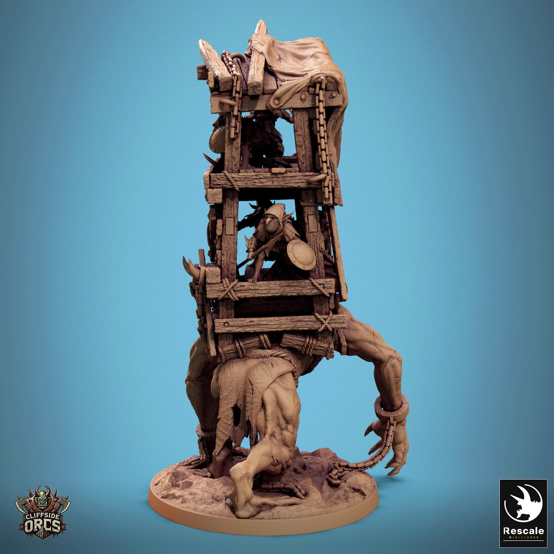 Troll - aus der Reihe Cliffside Orcs von Rescale Miniatures