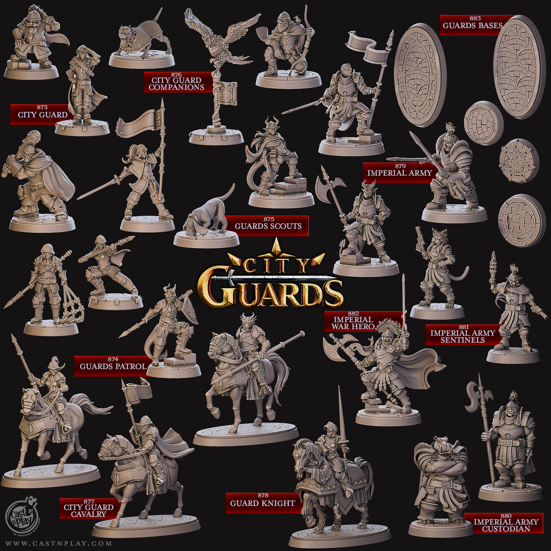Guards Patrol - City Guards - Cast n Play