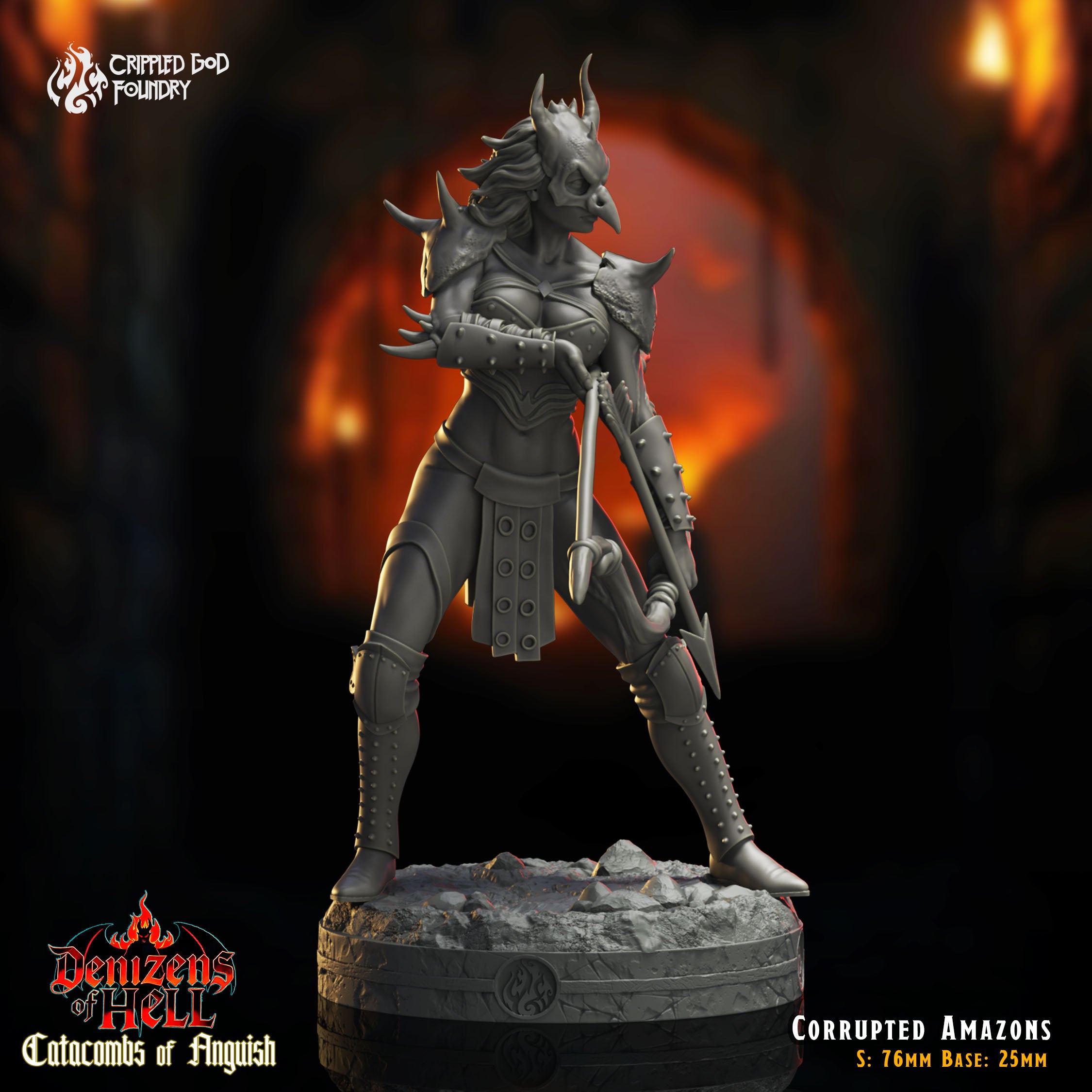 Corrupted Amazons - aus der Reihe Catacombs of Anquish von Crippled God Foundry