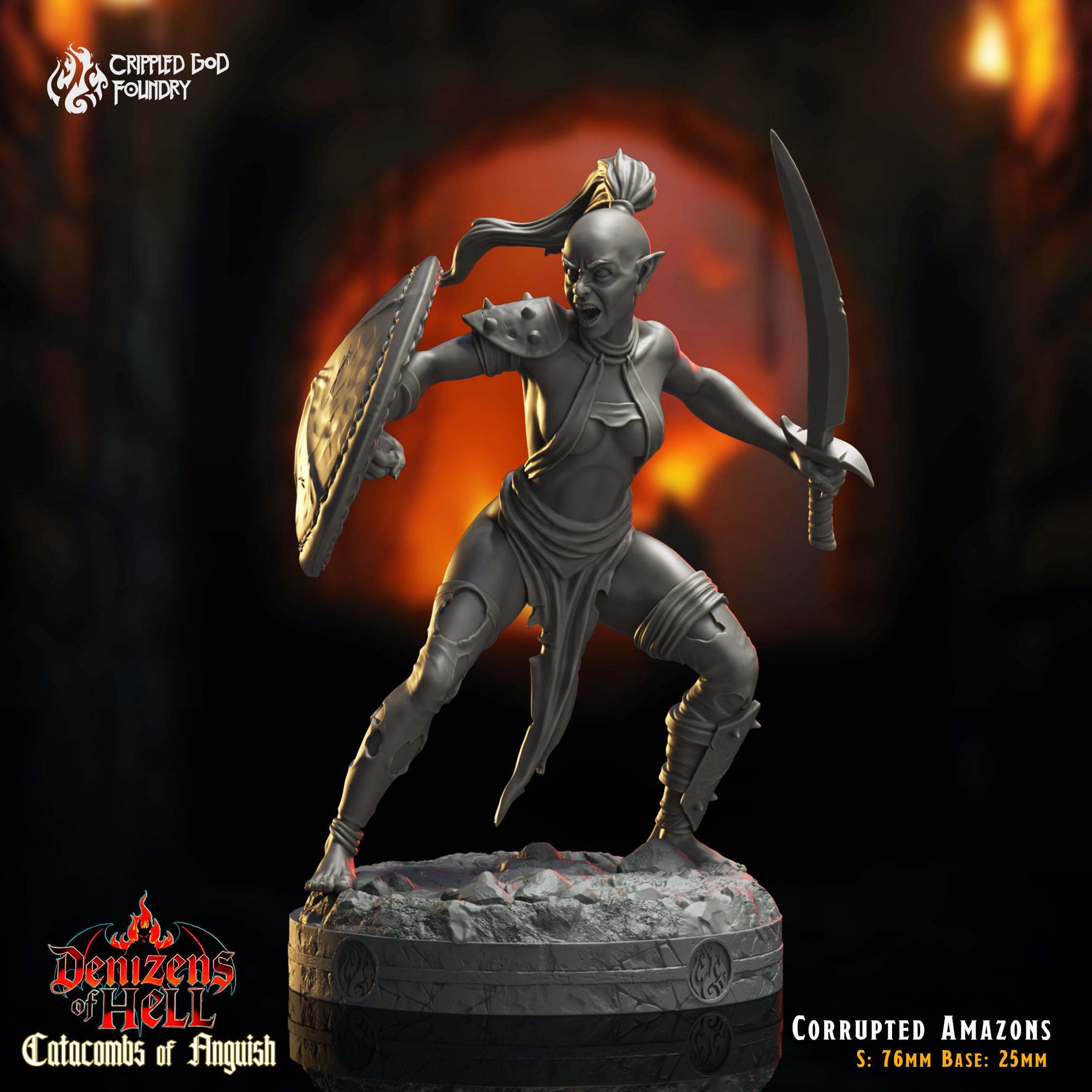 Corrupted Amazons - aus der Reihe Catacombs of Anquish von Crippled God Foundry