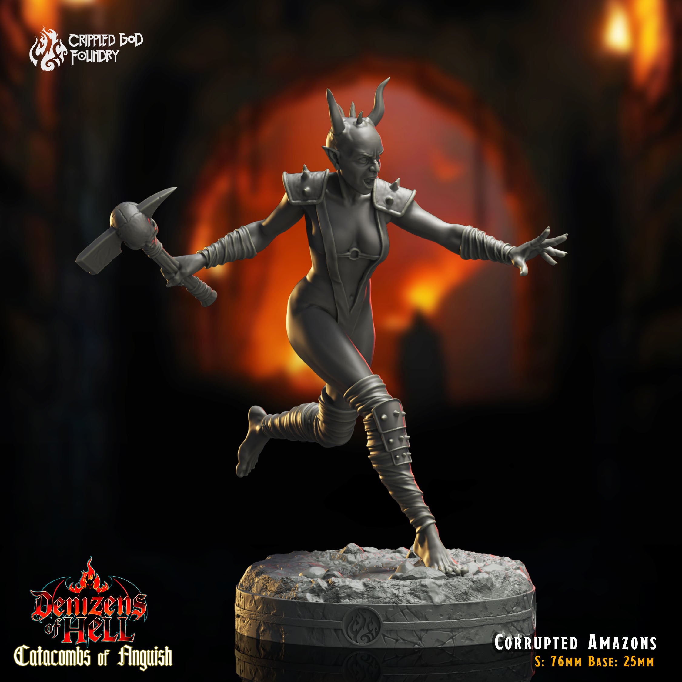 Corrupted Amazons - aus der Reihe Catacombs of Anquish von Crippled God Foundry