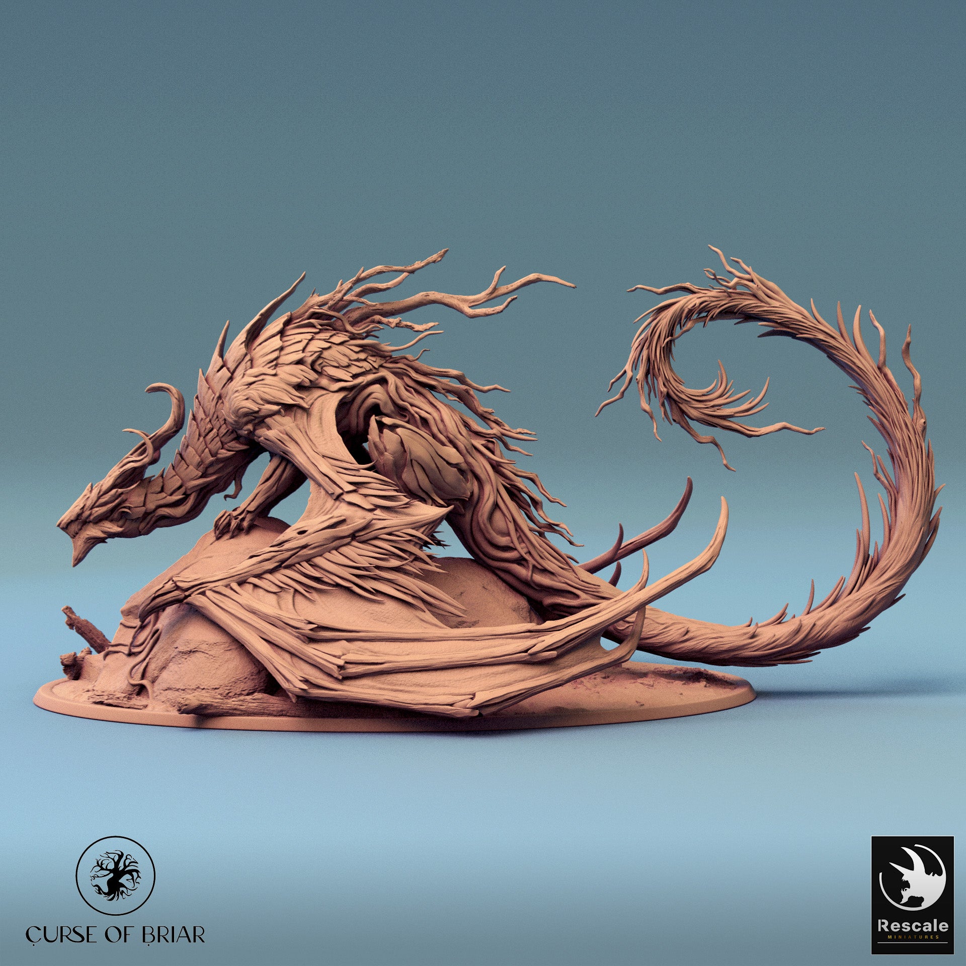 Briar Dragon - aus der Reihe Curse of Briar von Rescale Miniatures