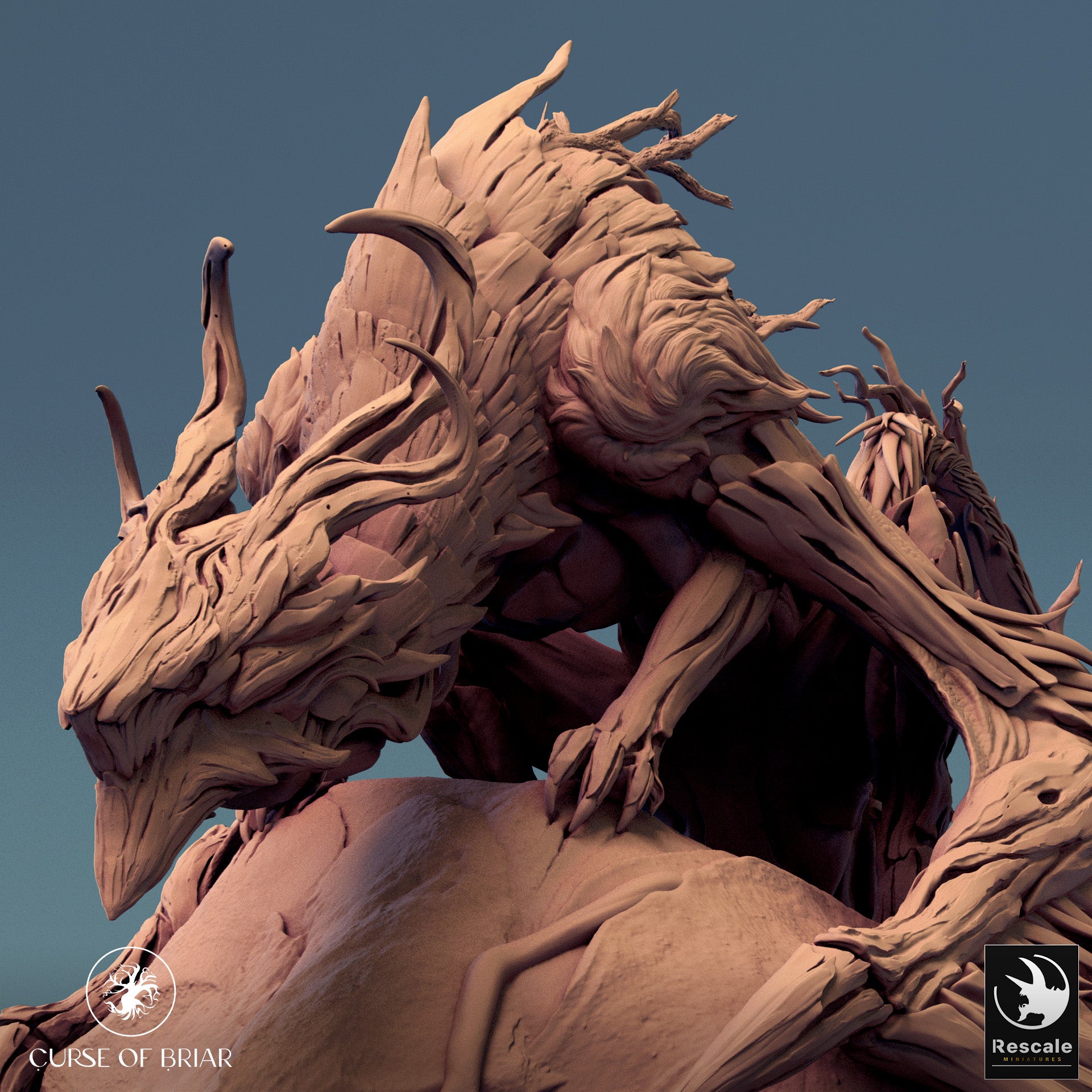 Briar Dragon - aus der Reihe Curse of Briar von Rescale Miniatures