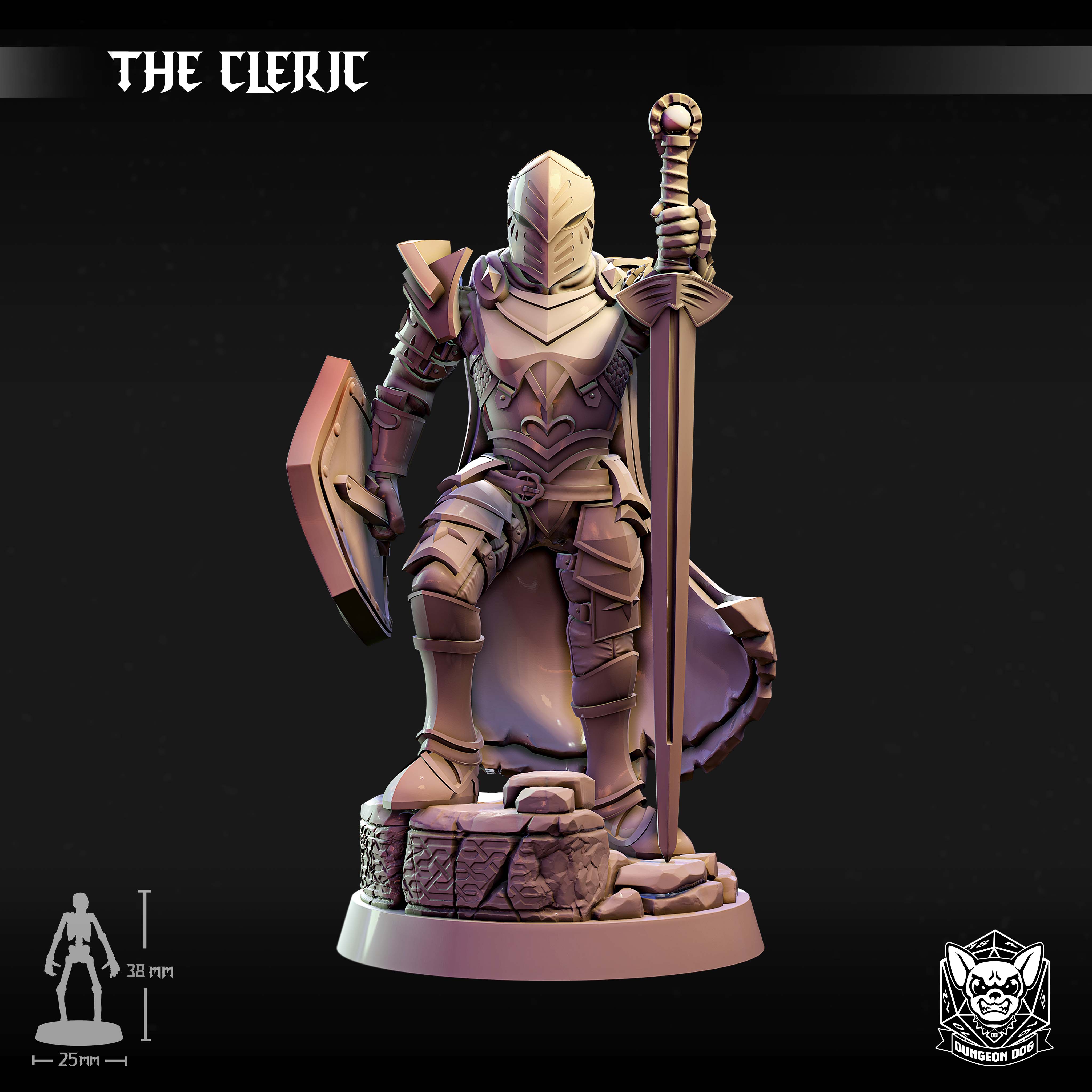 Chevalier Clerc - de Dungeon Dog