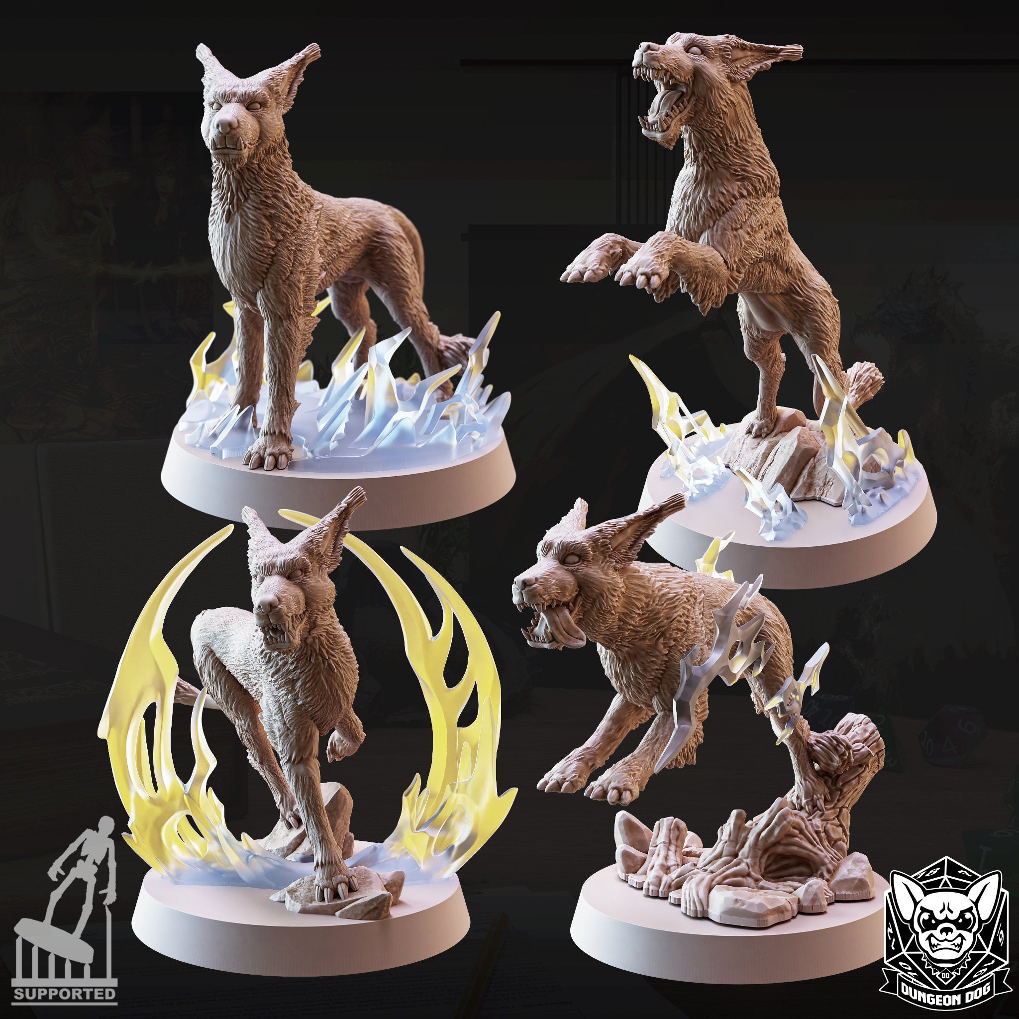 Blink Dogs - par Dungeon Dog