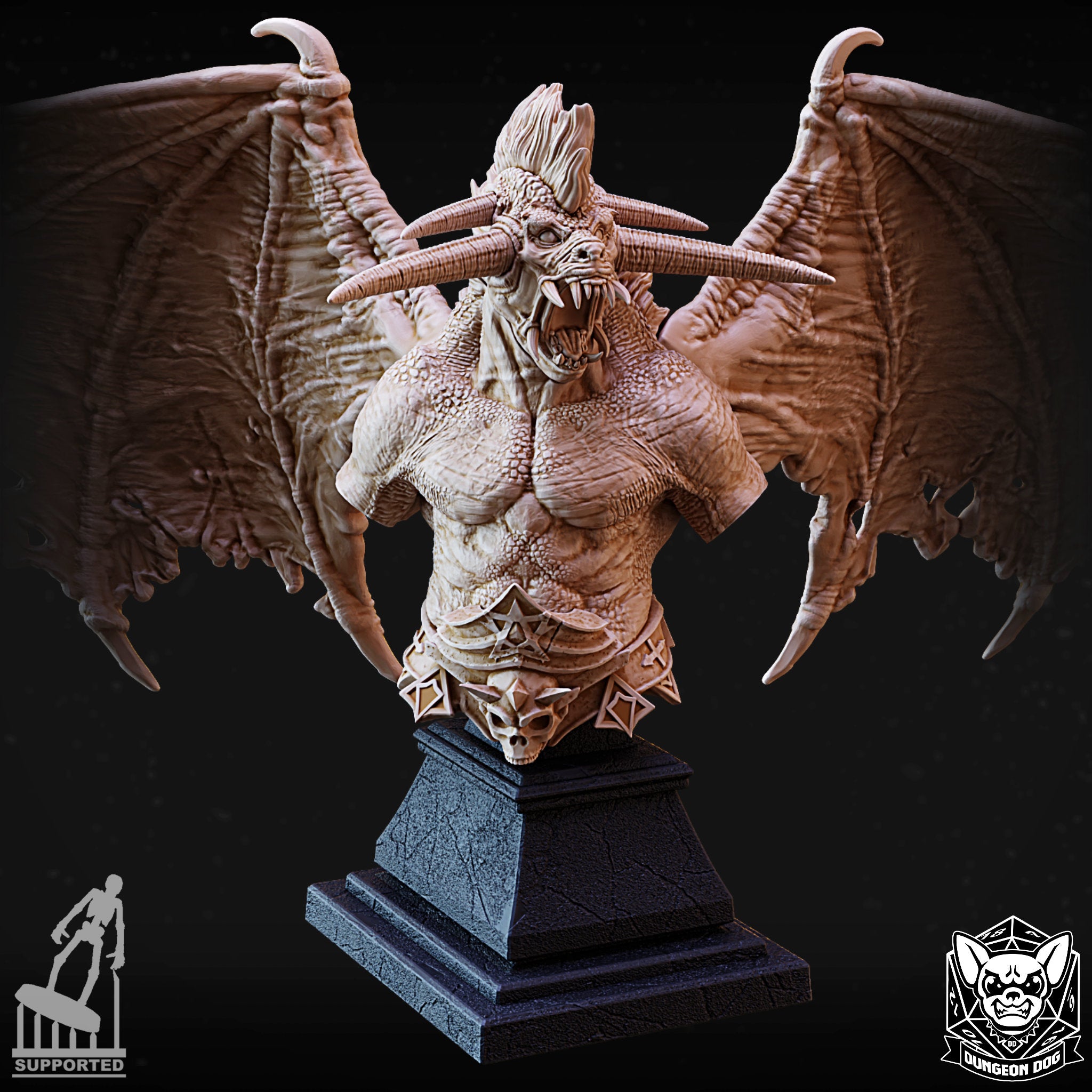 Balor Bust - Dungeon Dog