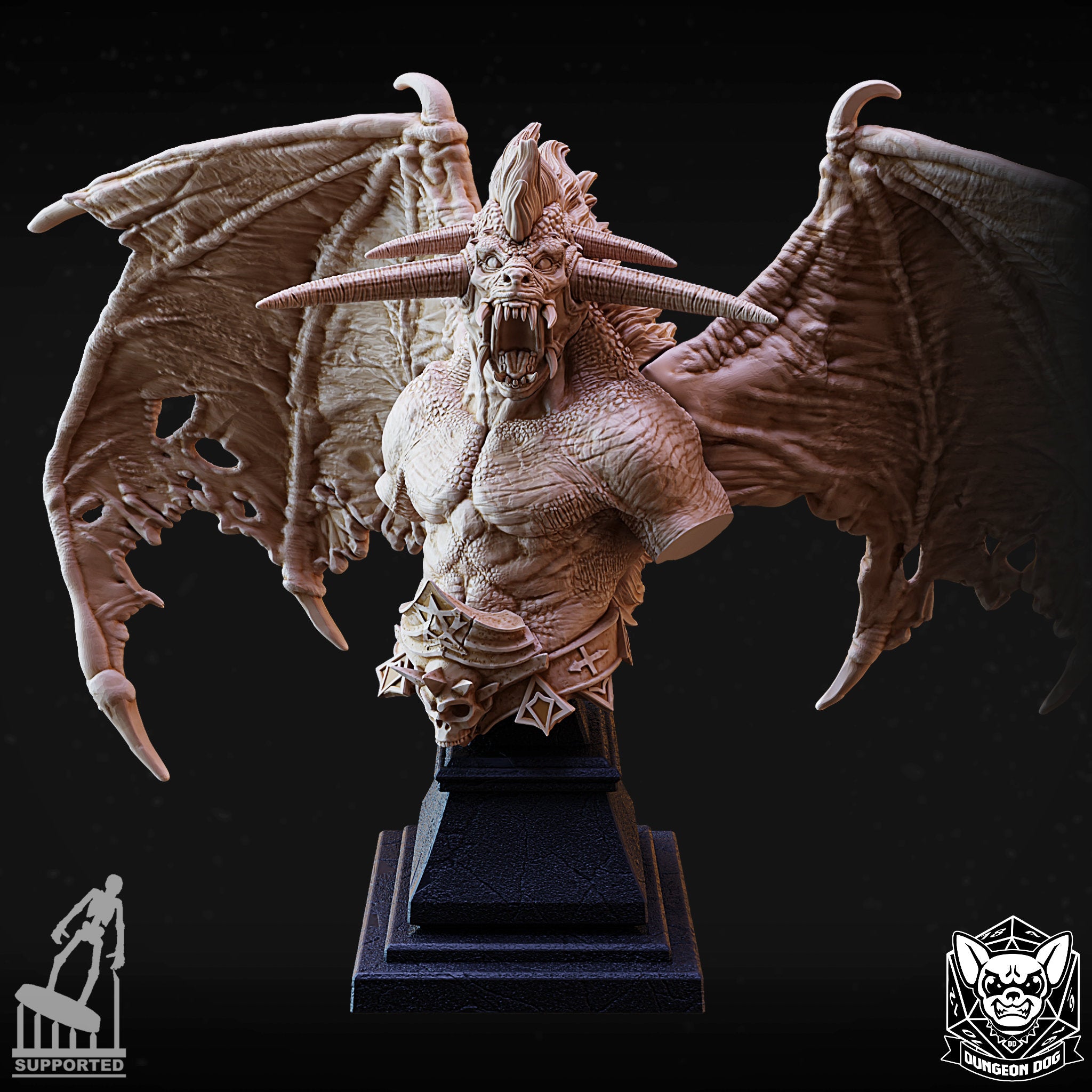 Balor Bust - Dungeon Dog