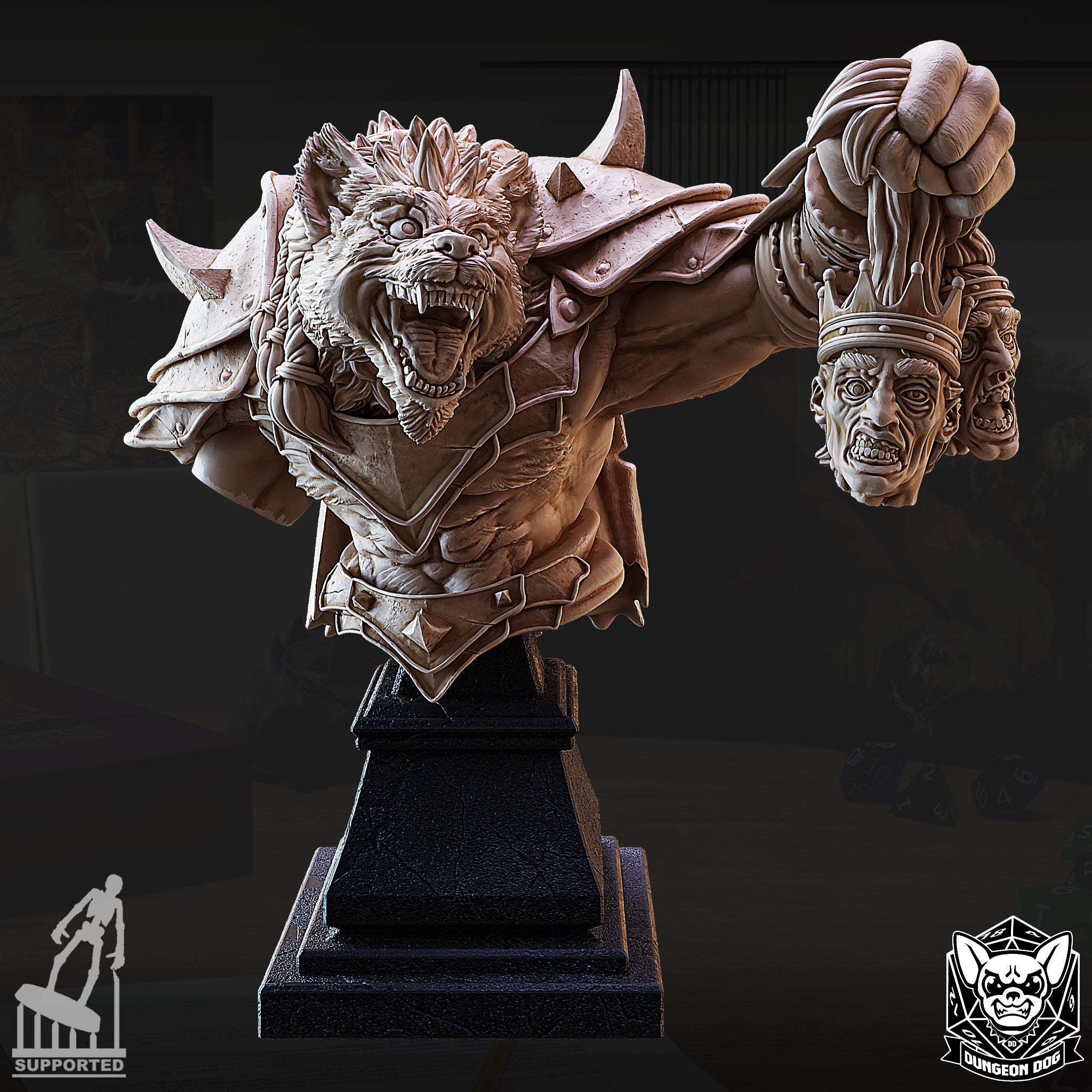 Gnoll Bust - Dungeon Dog
