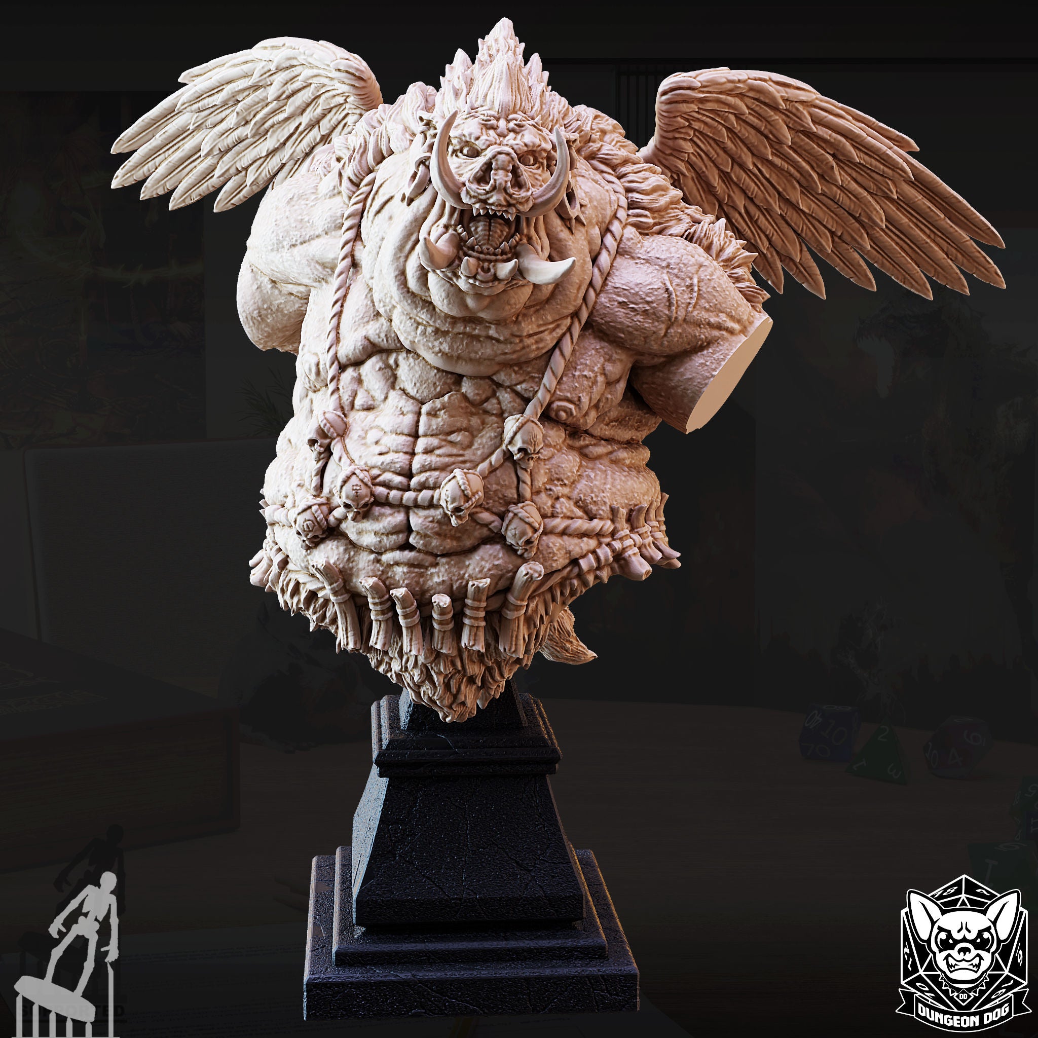 Nalfeshnee Bust - Dungeon Dog