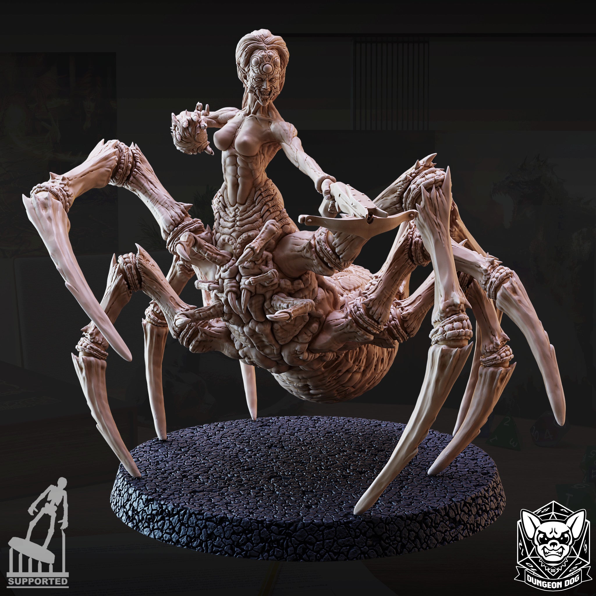 Araignées géantes - par Dungeon Dog