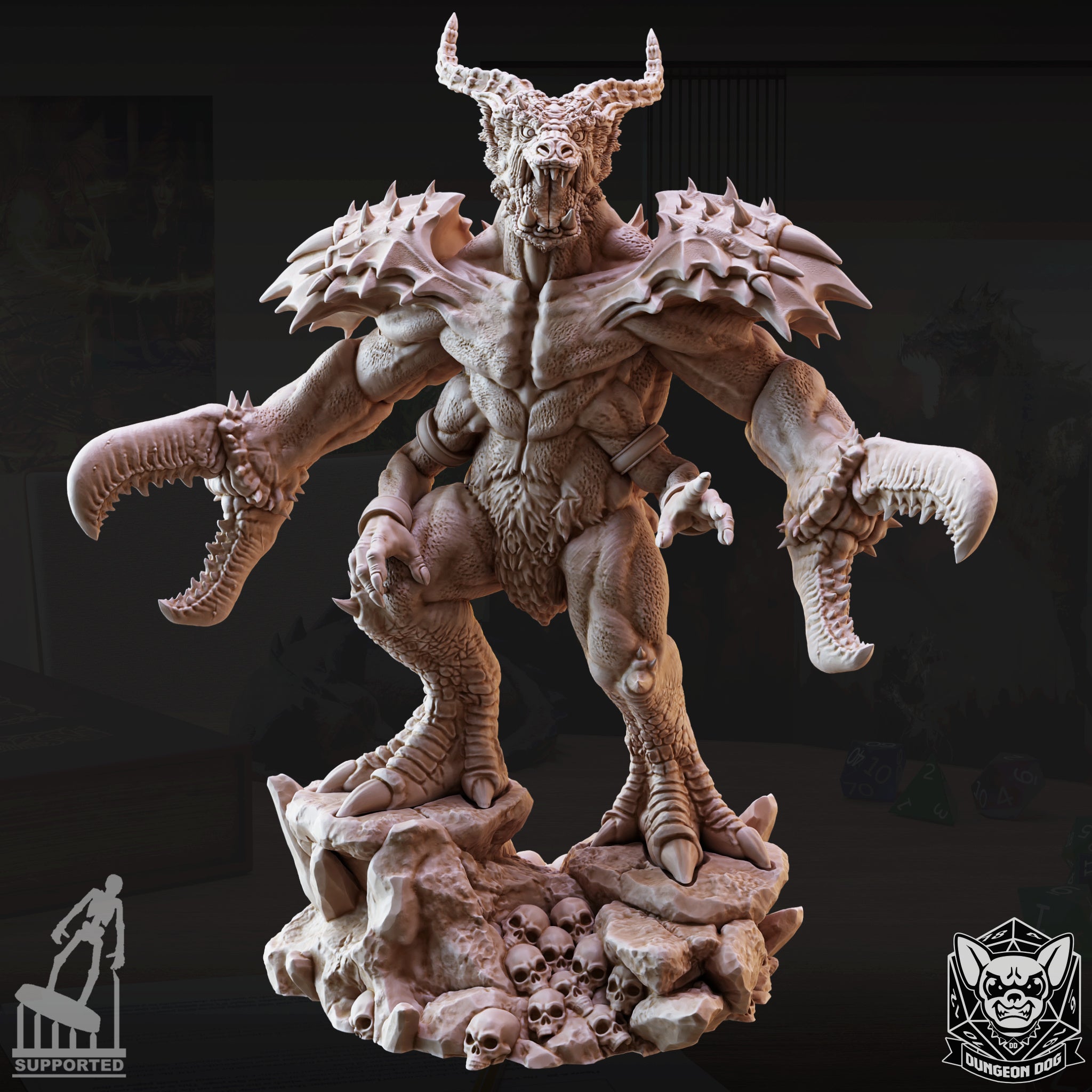 Glabrezu - par Dungeon Dog